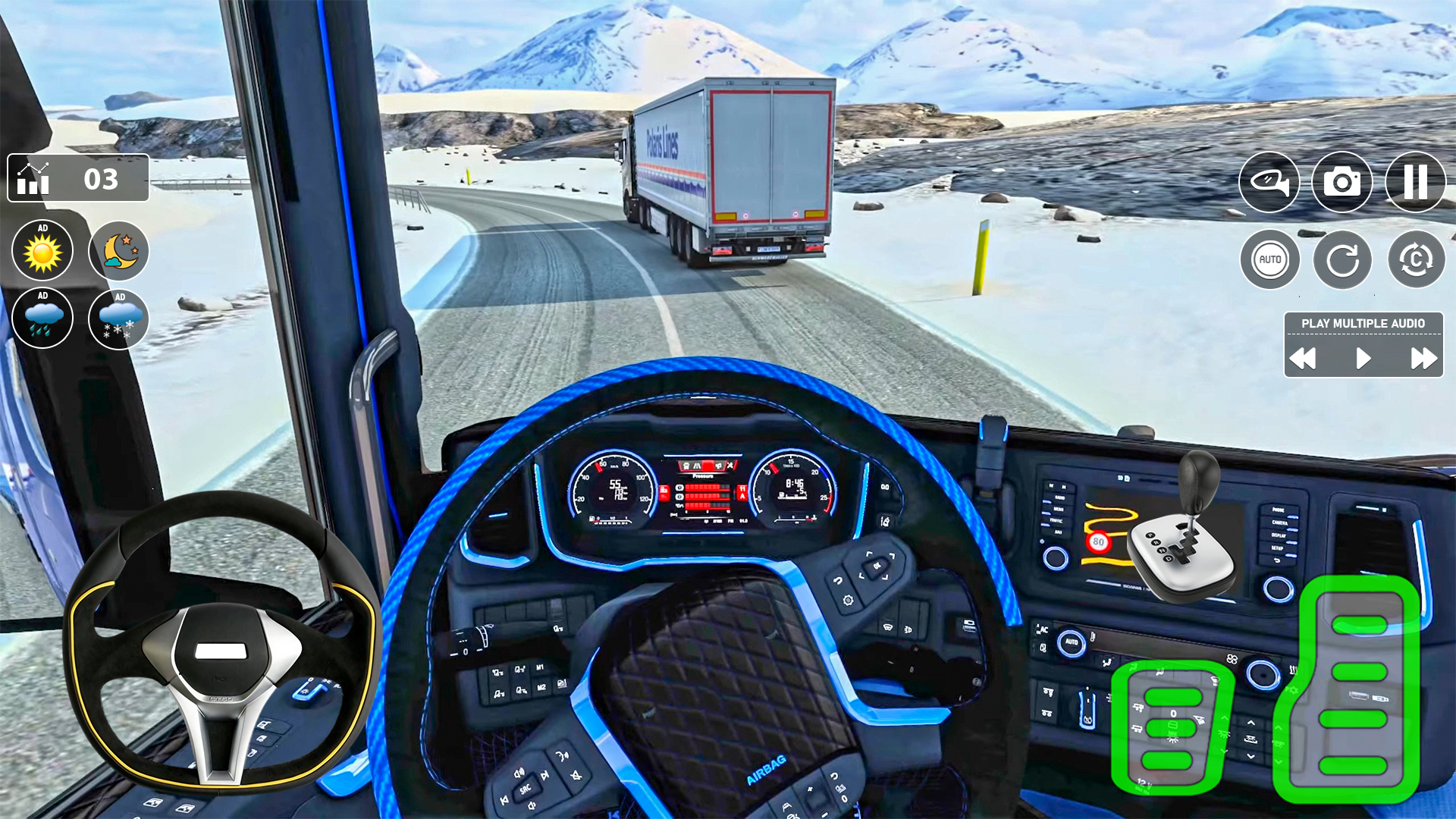 اسکرین شات 1 بازی Real Truck Game Truck Driving