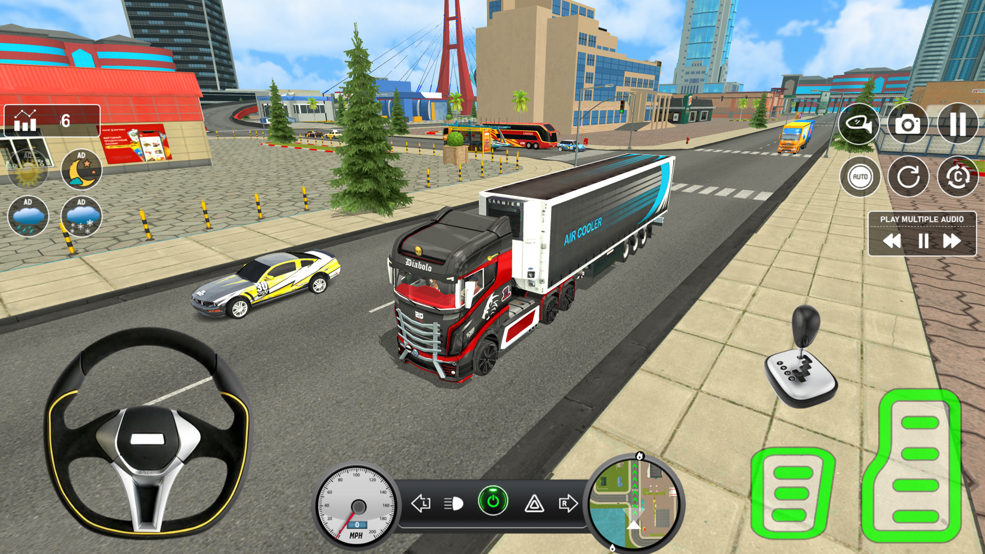 اسکرین شات 8 بازی Real Truck Game Truck Driving