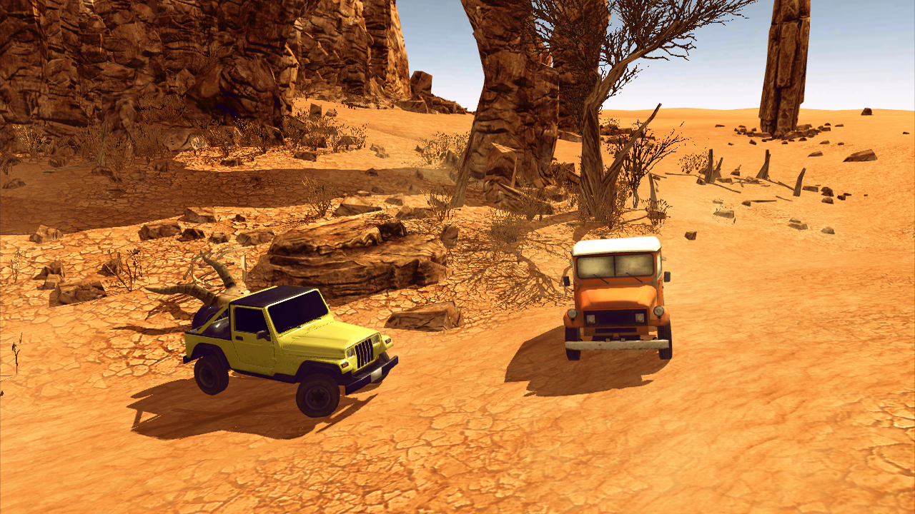 اسکرین شات 4 بازی Offroad Jeep Drift Desert Race