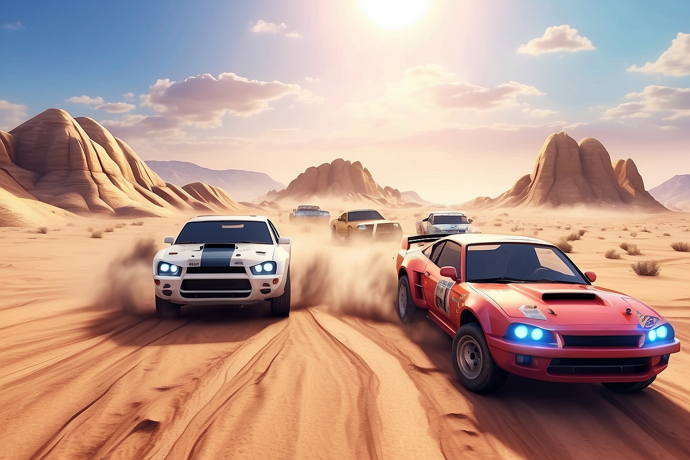 اسکرین شات 3 بازی 4x4 Offroad Car Driving Game