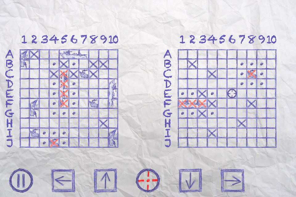 اسکرین شات 1 بازی Vessel War - classic game