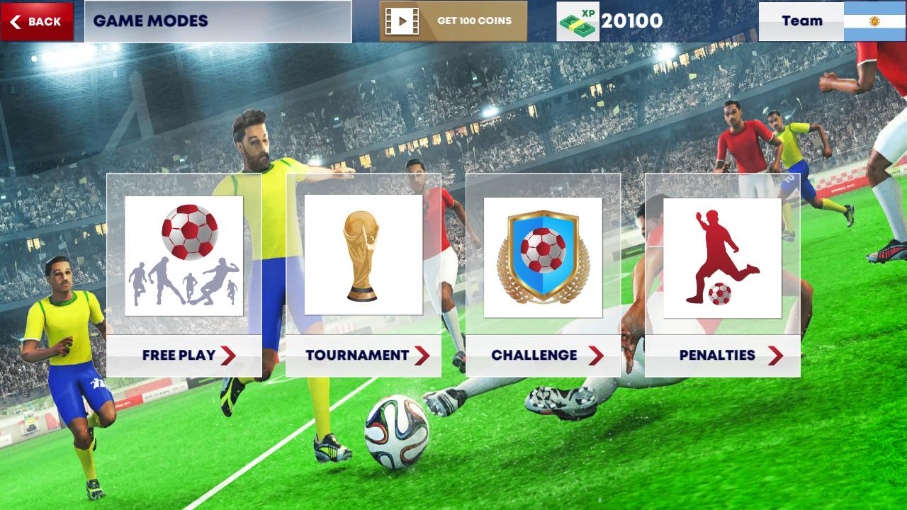 اسکرین شات 5 برنامه Football Games : Soccer Cup