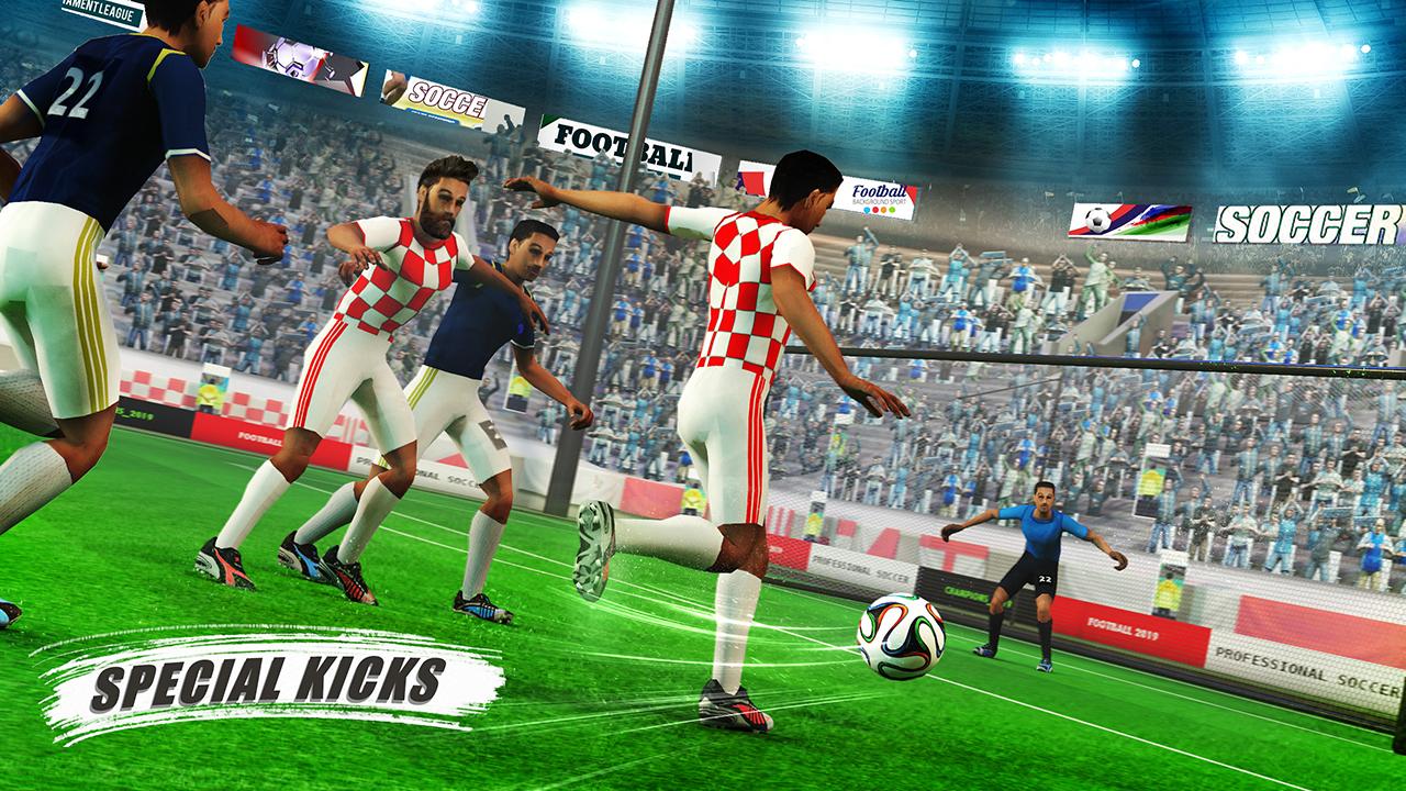 اسکرین شات 2 برنامه Football Games : Soccer Cup