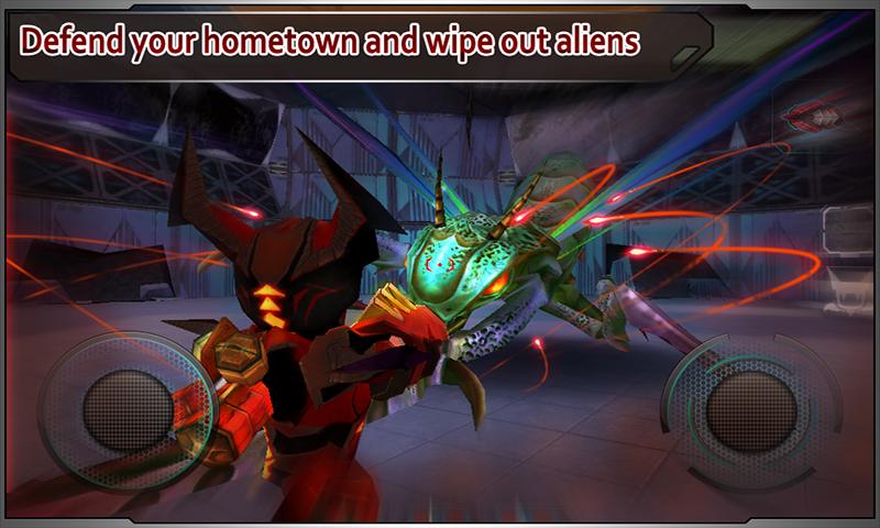 اسکرین شات 3 بازی Star Warfare:Alien Invasion HD