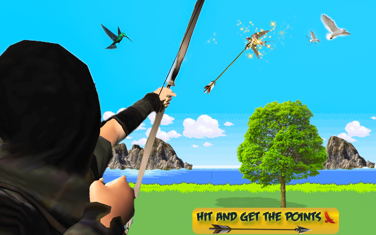 اسکرین شات 1 بازی Bird Hunting Mania