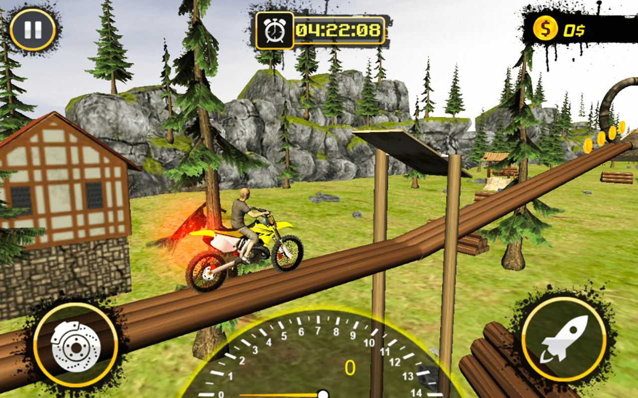 اسکرین شات 6 بازی Stuntman Bike Race