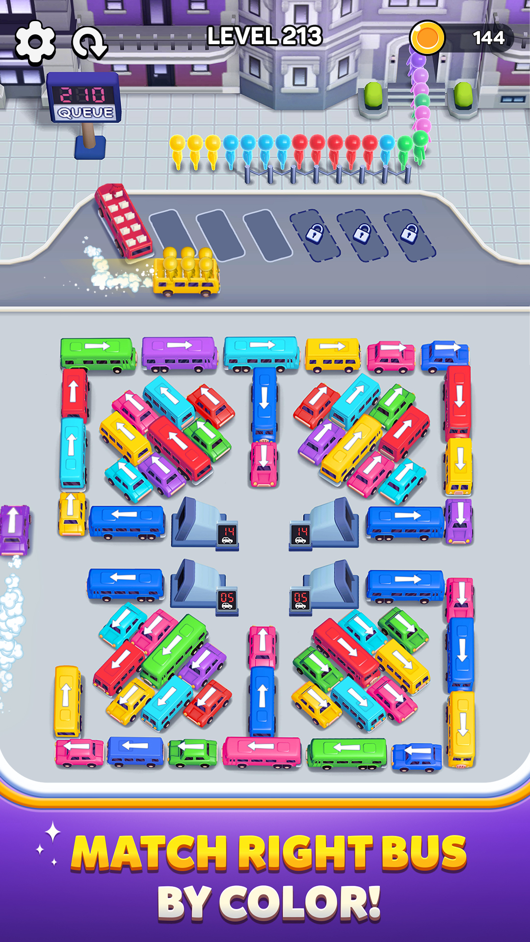 اسکرین شات 1 بازی Bus Out