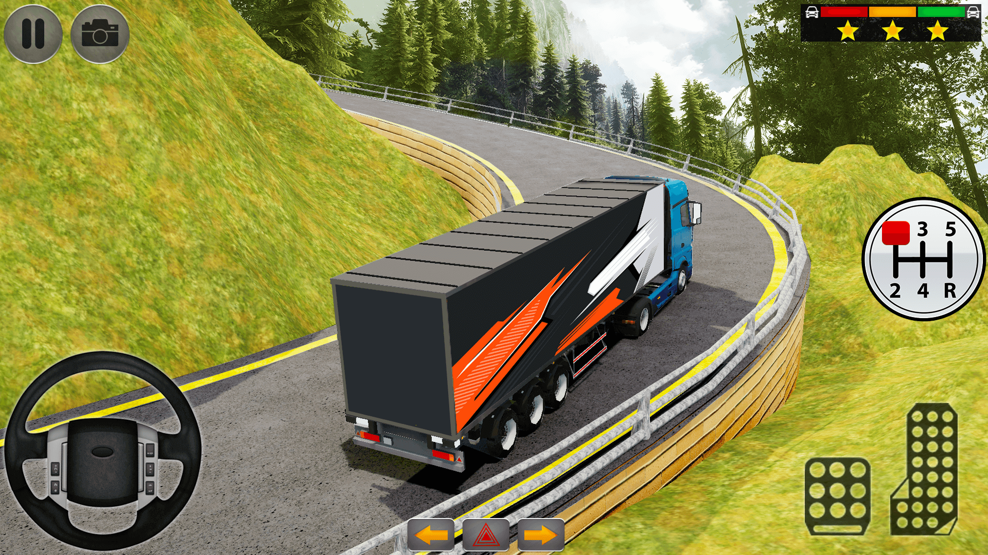 اسکرین شات 3 بازی Semi Truck Driver: Truck Games