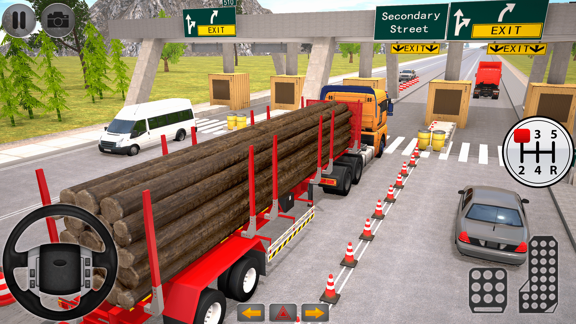اسکرین شات 4 بازی Semi Truck Driver: Truck Games