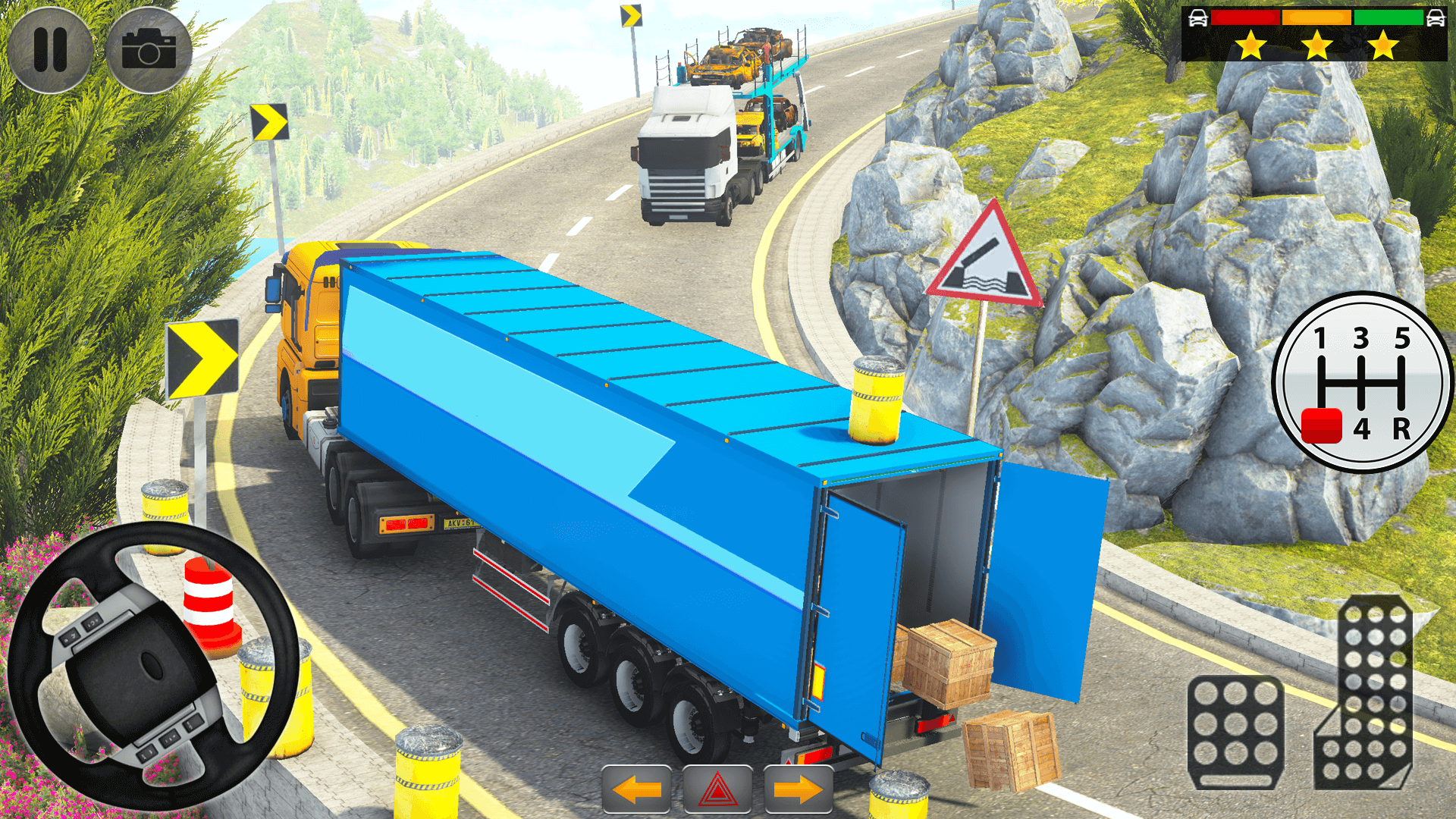 اسکرین شات 7 بازی Semi Truck Driver: Truck Games