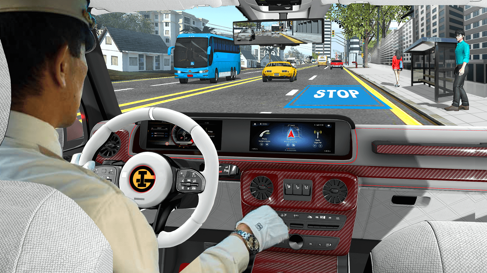 اسکرین شات 4 برنامه Real Car Parking - Car Games
