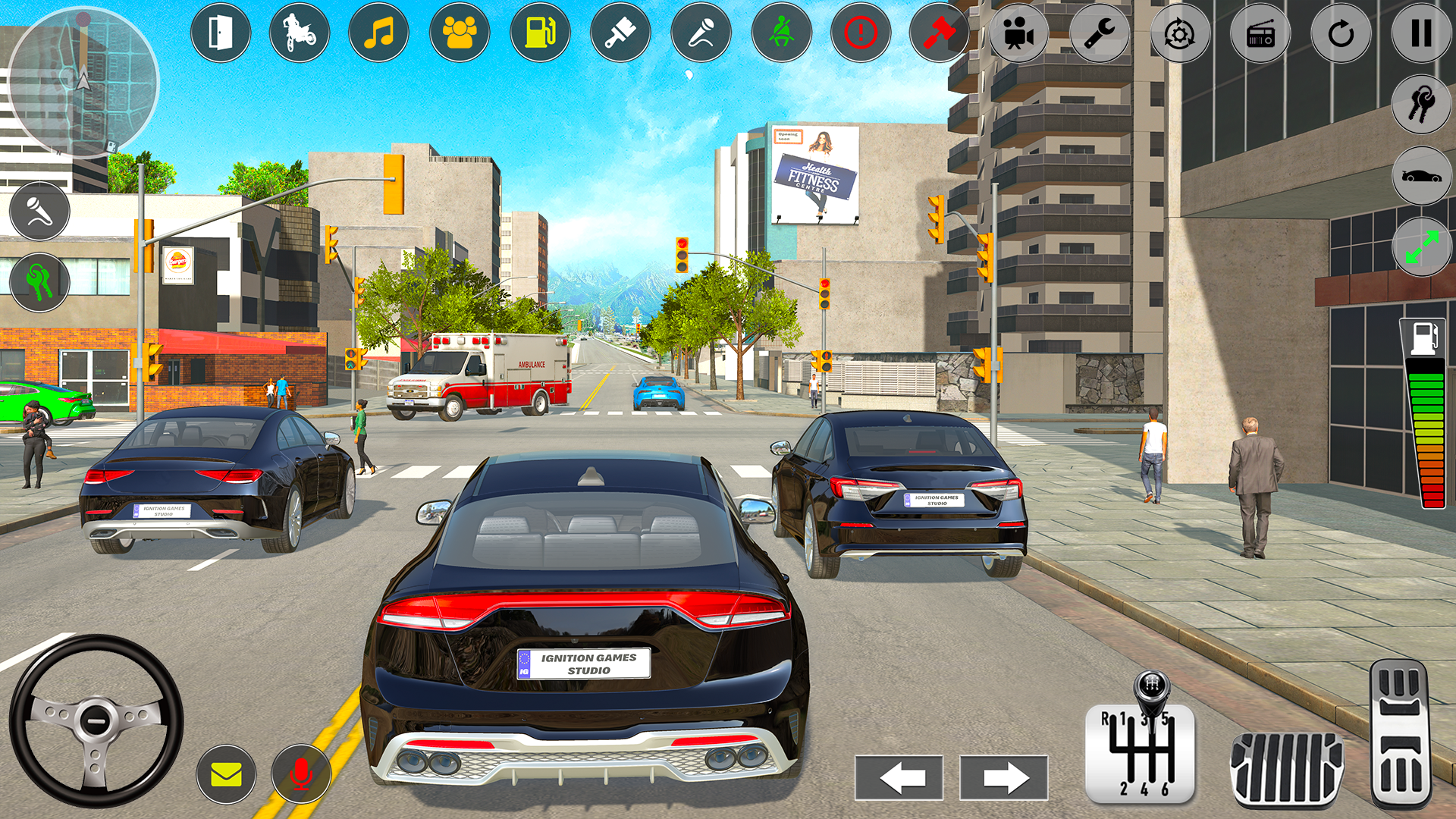اسکرین شات 6 برنامه Real Car Parking - Car Games