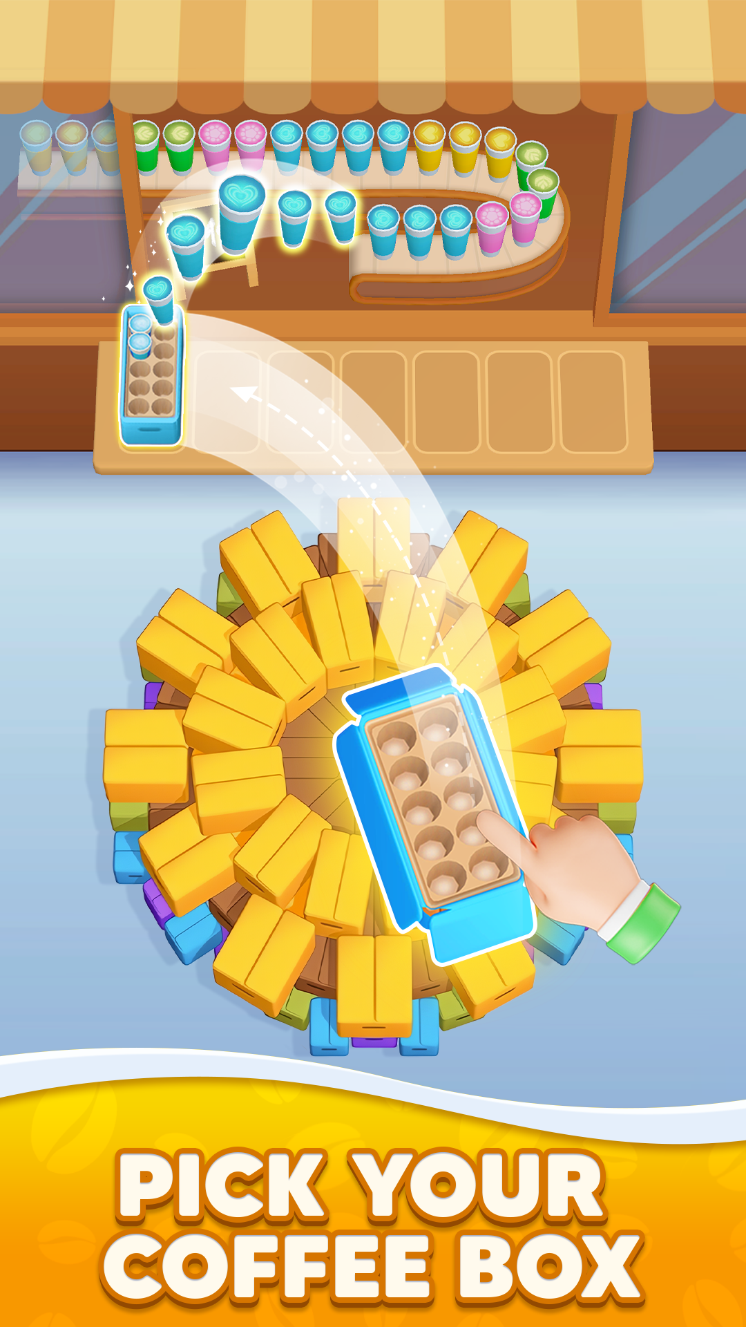 اسکرین شات بازی Coffee Craze - Sorting Game 1