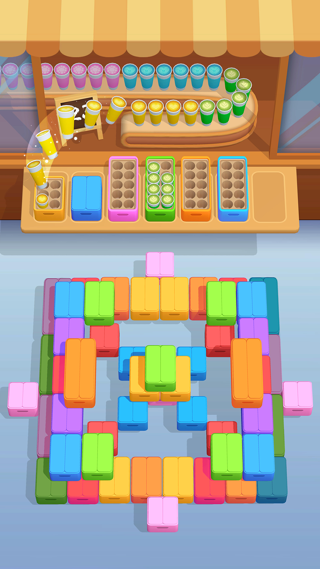 اسکرین شات 5 بازی Coffee Craze - Sorting Game