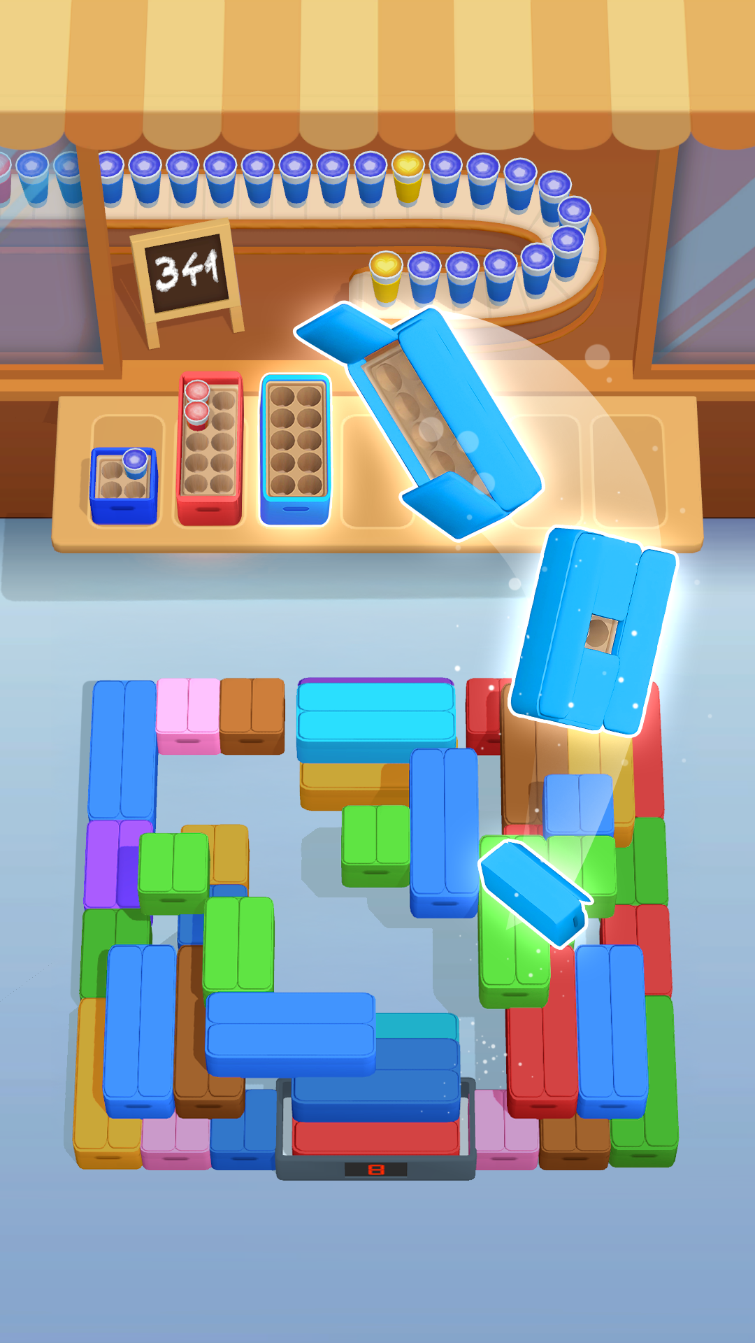 اسکرین شات 2 بازی Coffee Craze - Sorting Game