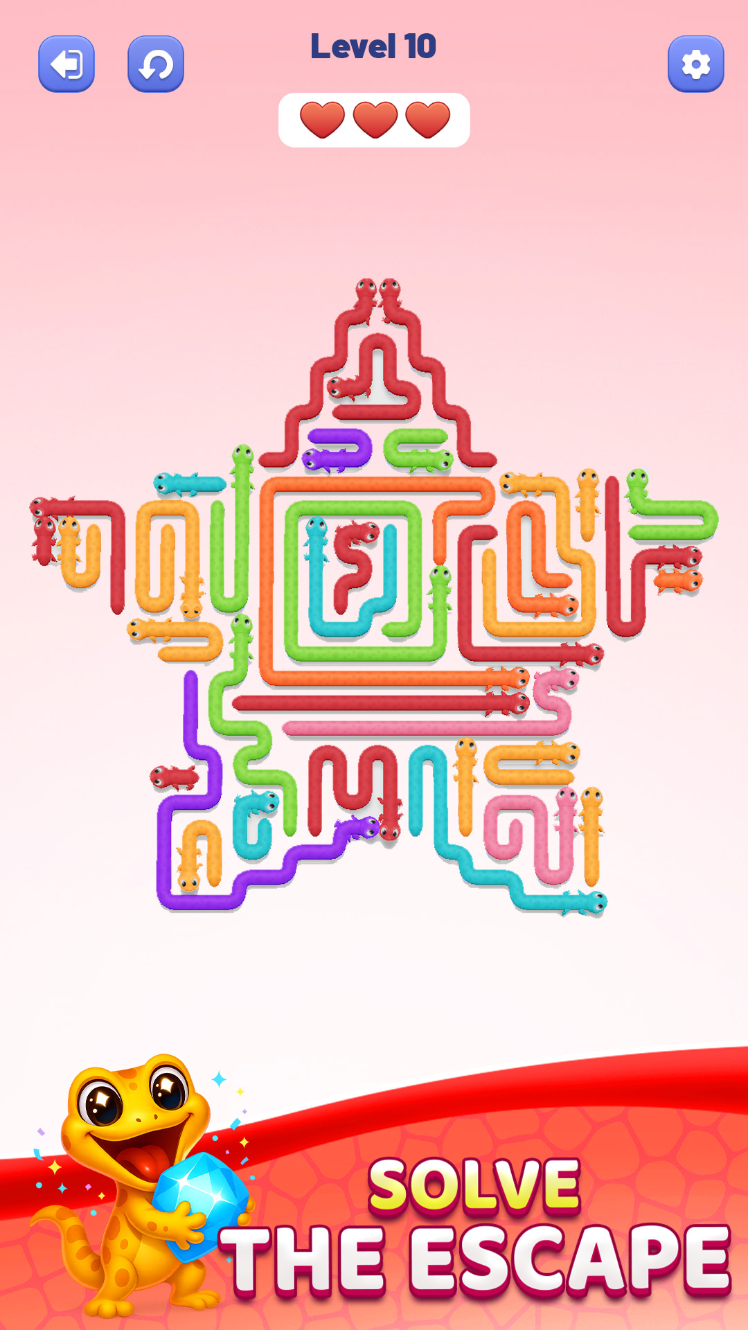 اسکرین شات 1 بازی Gecko Go