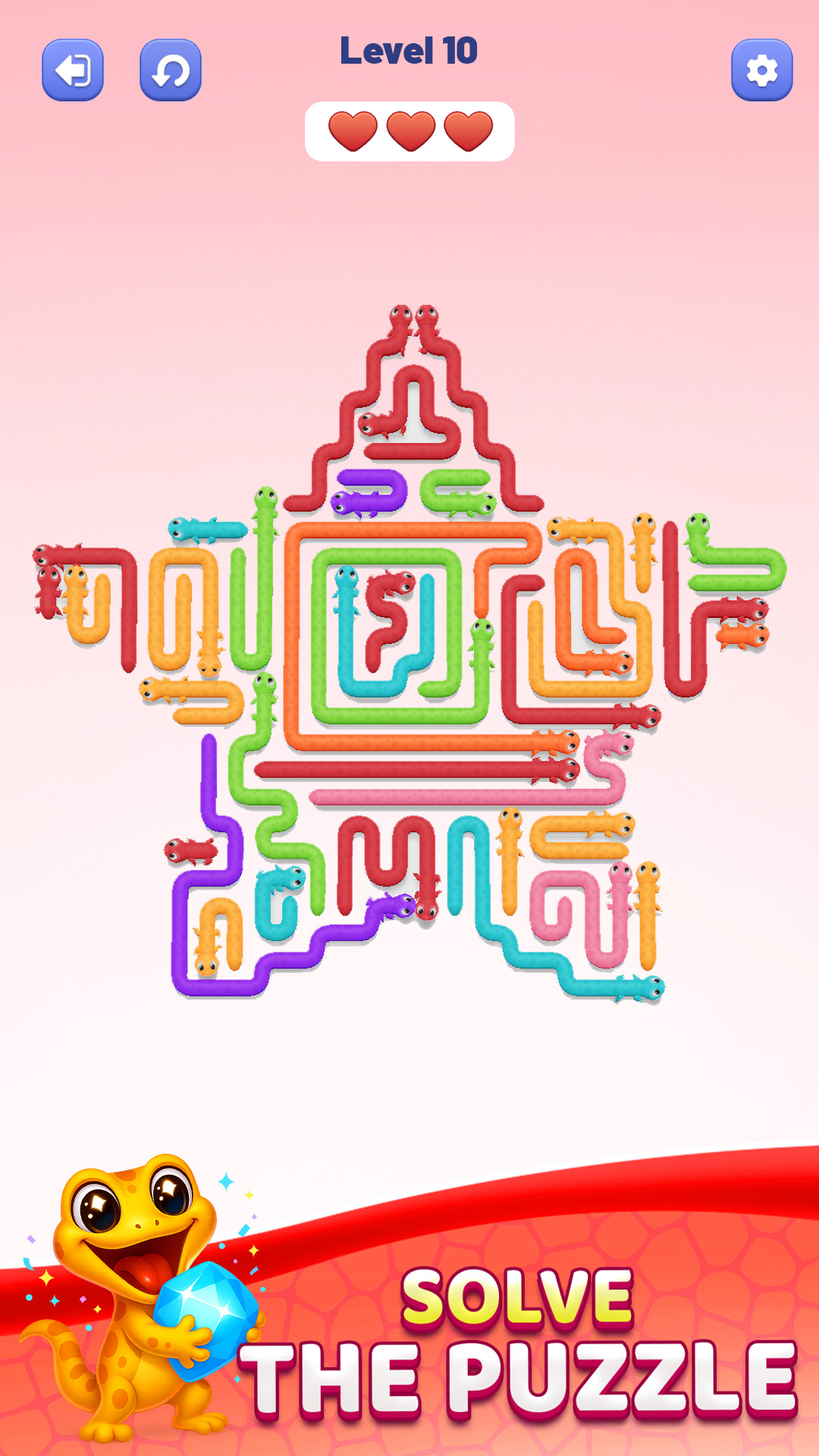 اسکرین شات 1 بازی Gecko Go