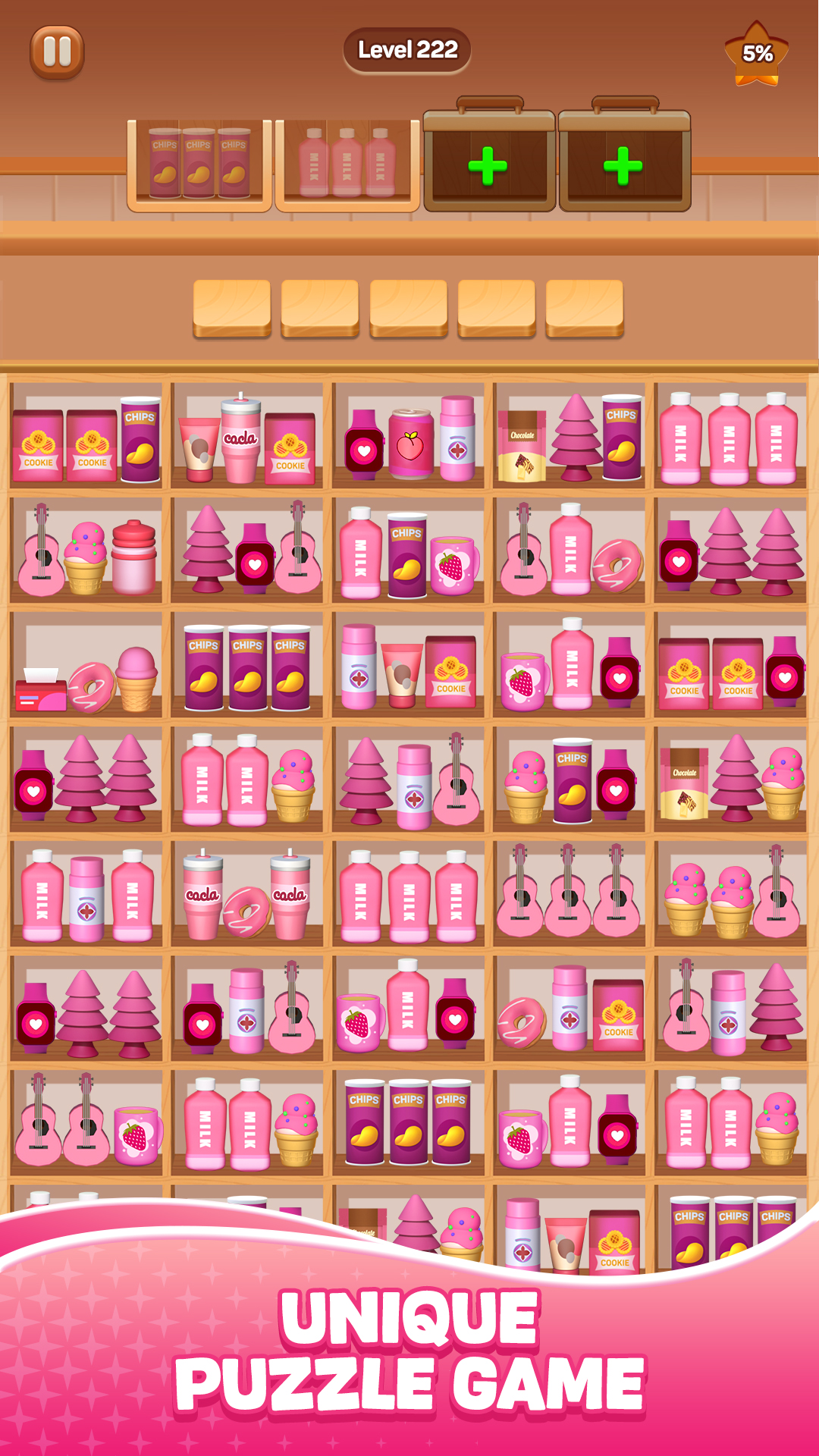 اسکرین شات 3 بازی Goods Jam: Sorting Puzzle