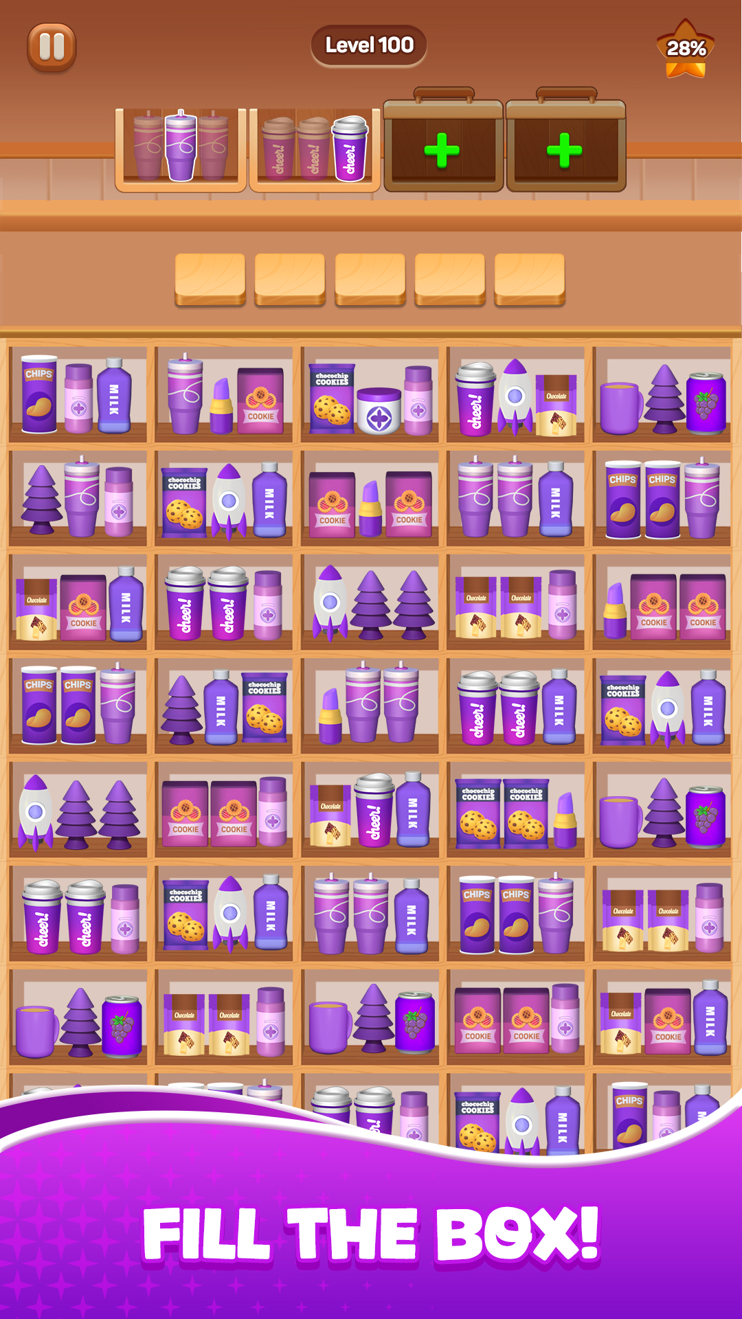 اسکرین شات 2 بازی Goods Jam: Sorting Puzzle