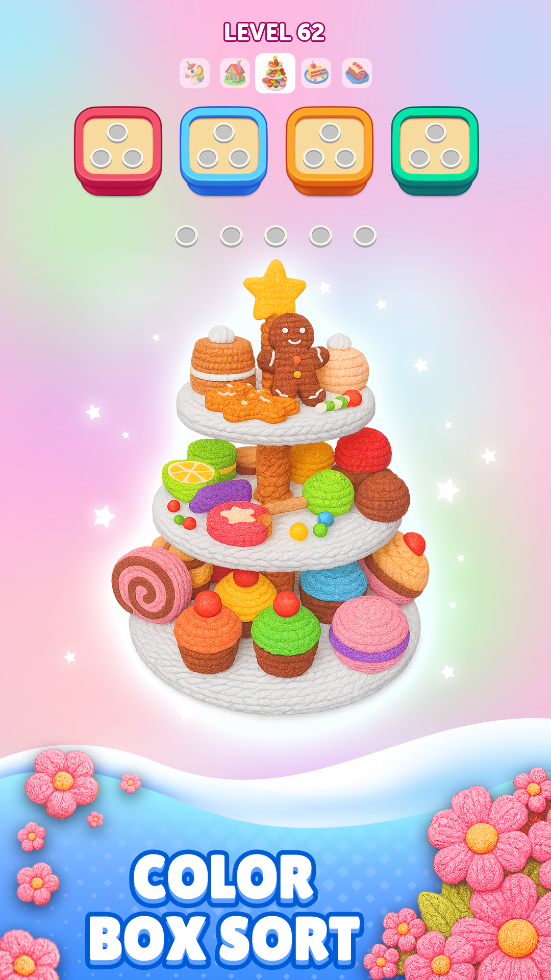 اسکرین شات 3 بازی Color Yarn 3D