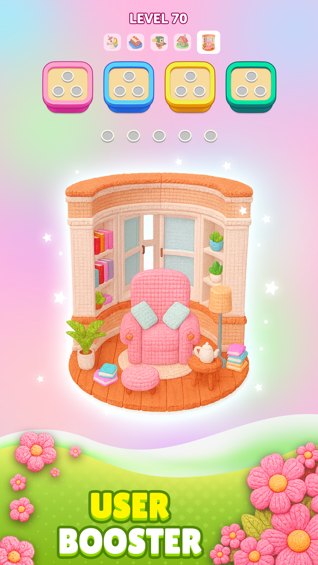 اسکرین شات 4 بازی Color Yarn 3D