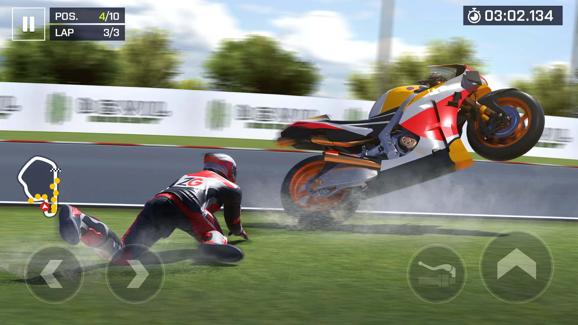 اسکرین شات 2 بازی Moto Rider, Bike Racing Game