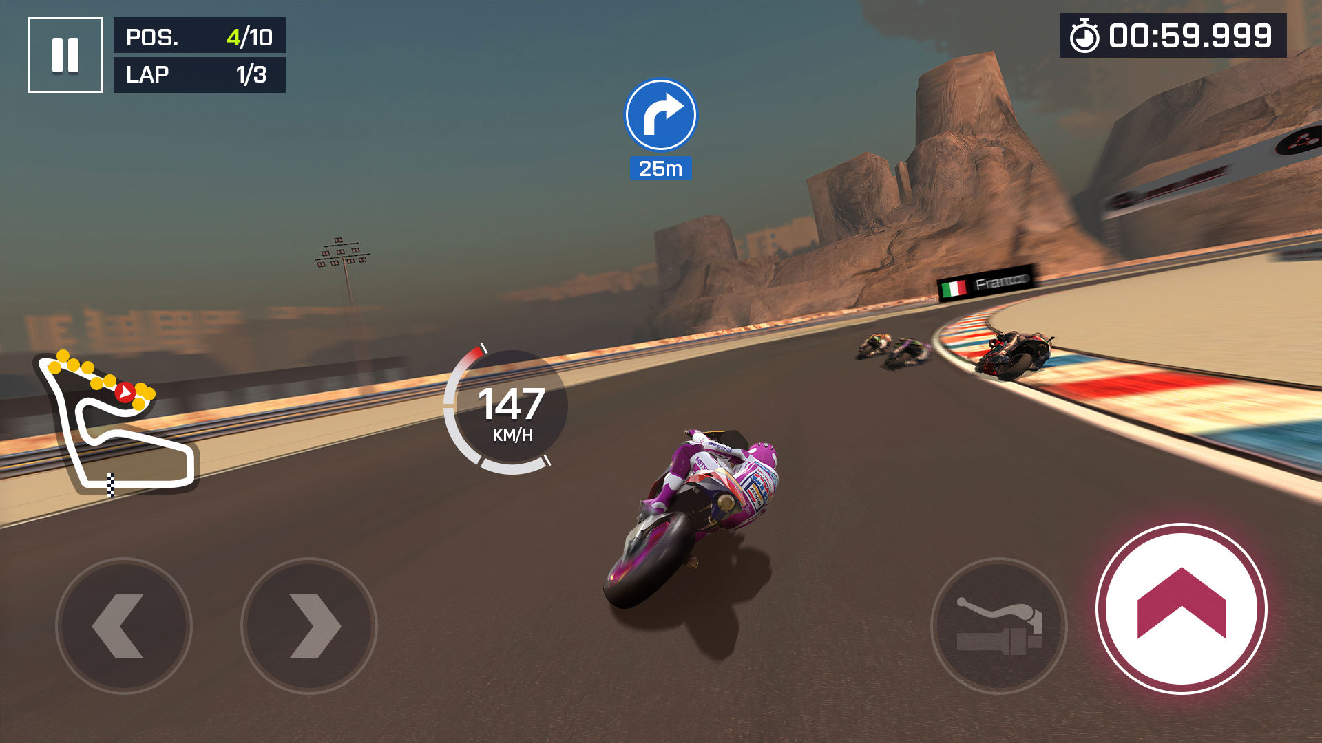 اسکرین شات 7 بازی Moto Rider, Bike Racing Game
