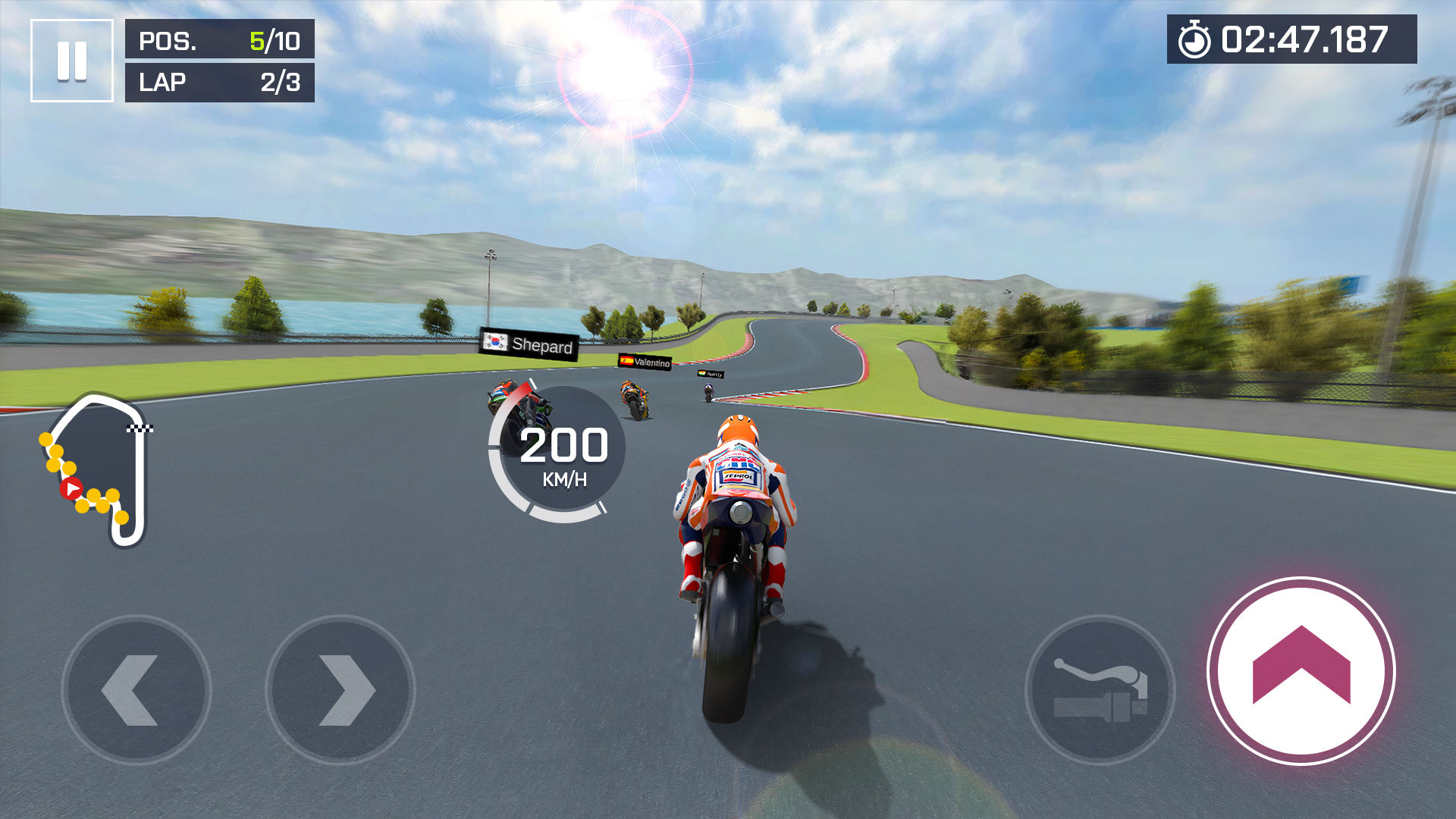 اسکرین شات 6 بازی Moto Rider, Bike Racing Game