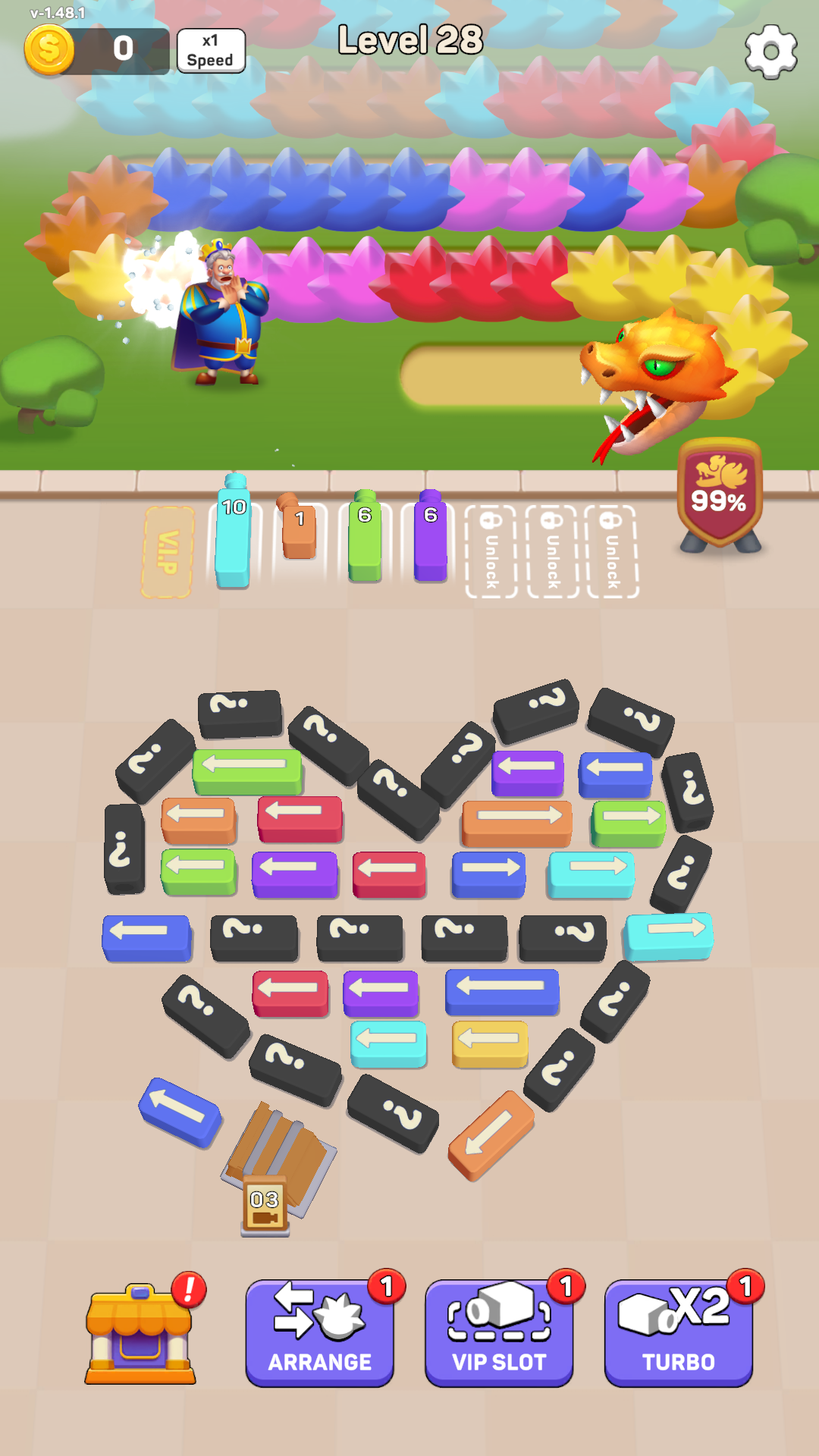 اسکرین شات 5 بازی Kingdom Rescue Puzzle