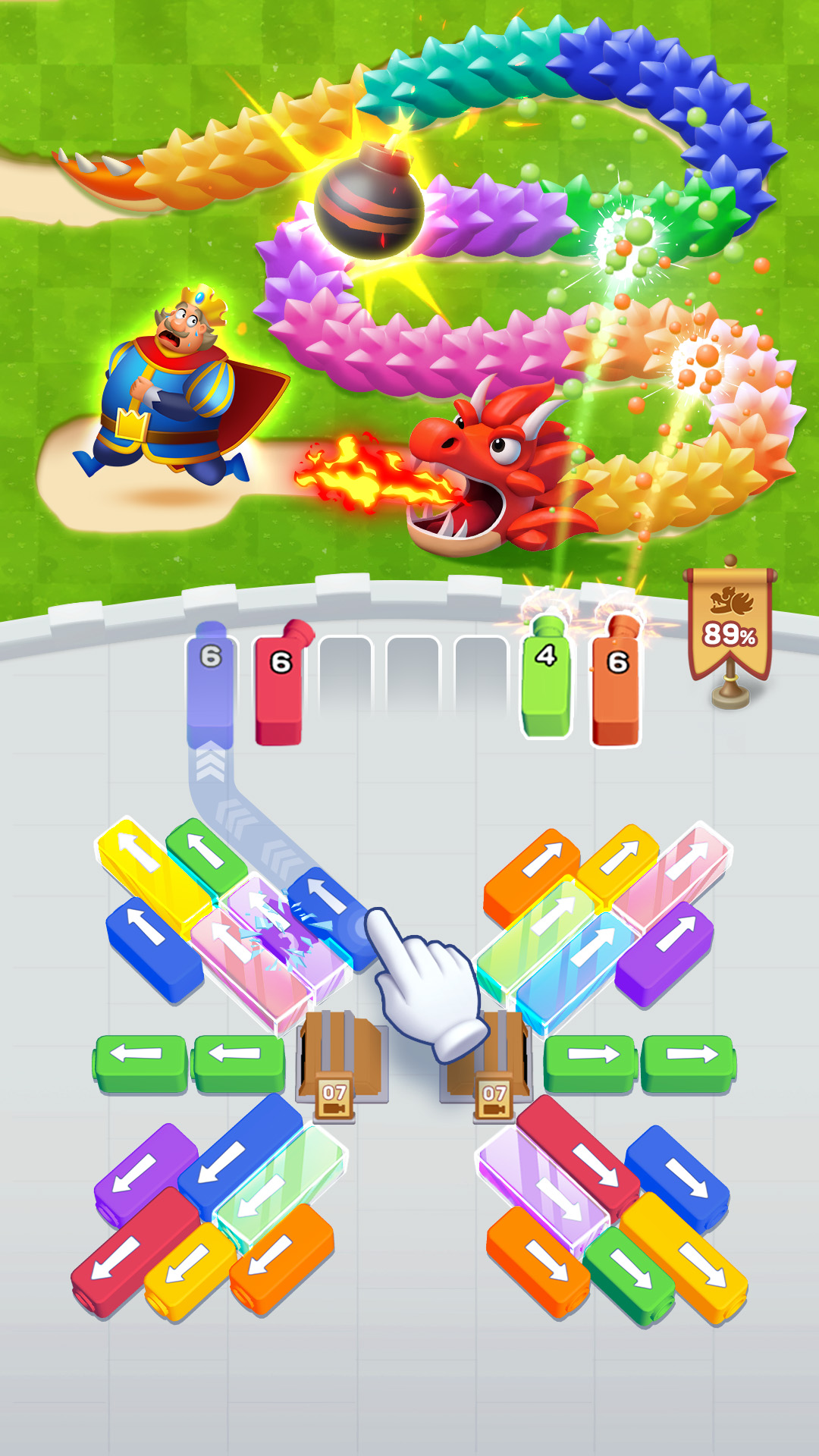 اسکرین شات 2 بازی Royalty: Rescue Puzzle