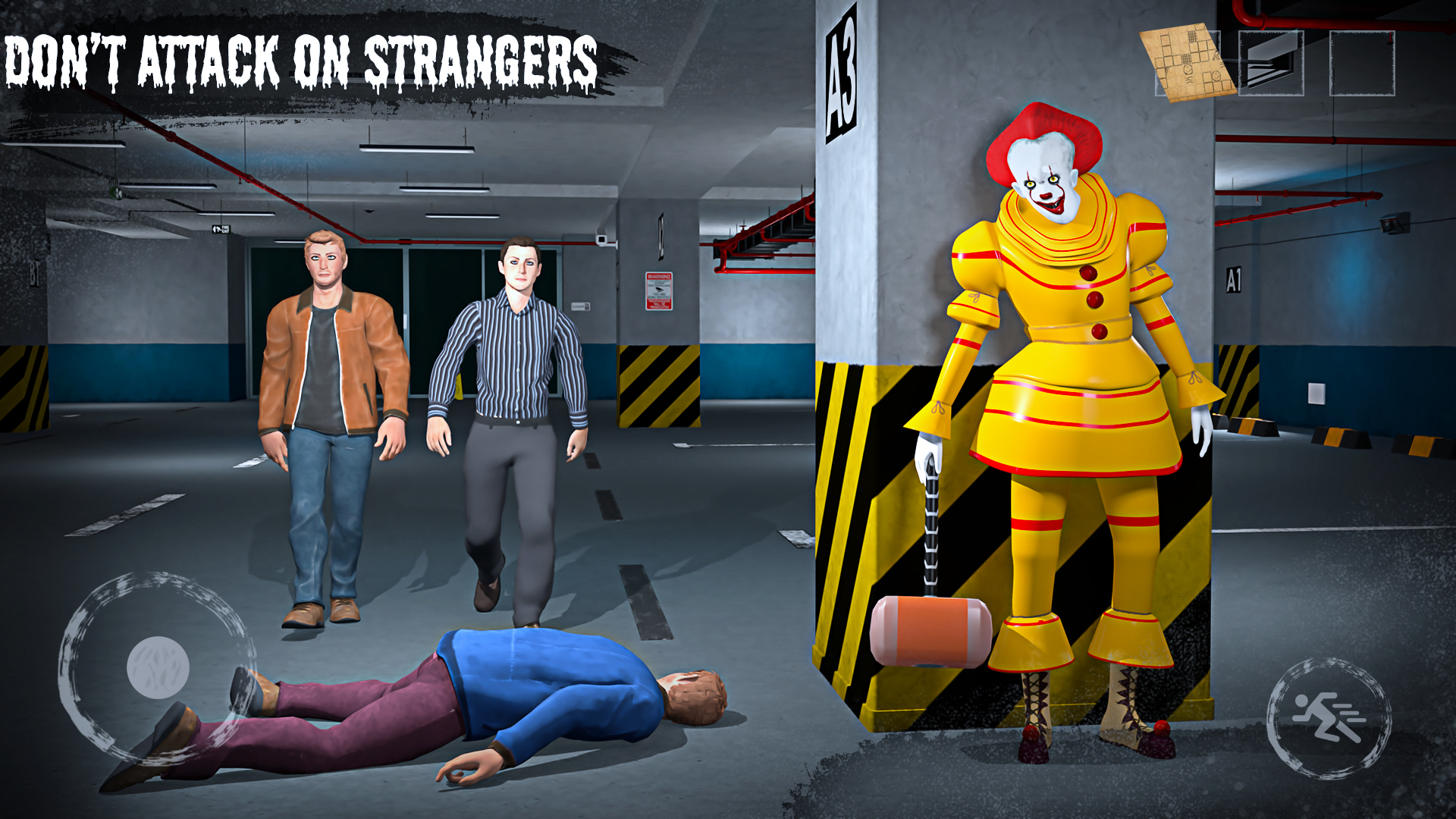 اسکرین شات 1 بازی Pennywise Killer Clown Horror