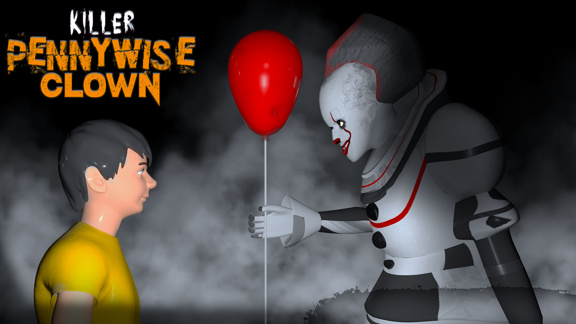 اسکرین شات 3 بازی Pennywise Killer Clown Horror