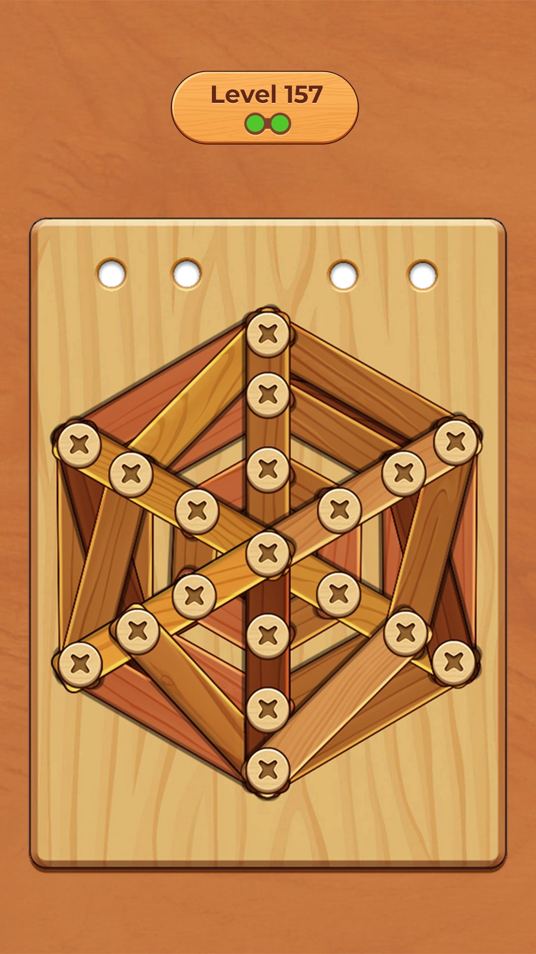 اسکرین شات 5 بازی Wood Screw Puzzle