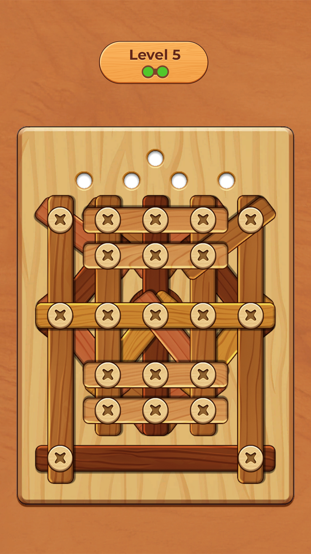 اسکرین شات 3 بازی Wood Screw Puzzle