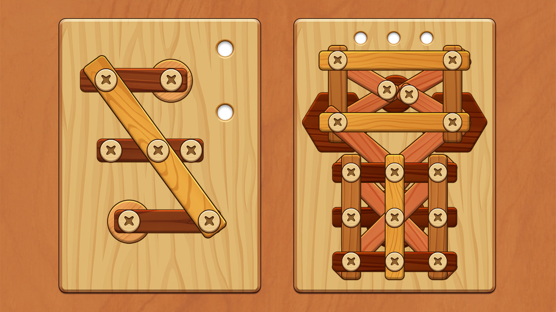 اسکرین شات 7 بازی Wood Screw Puzzle