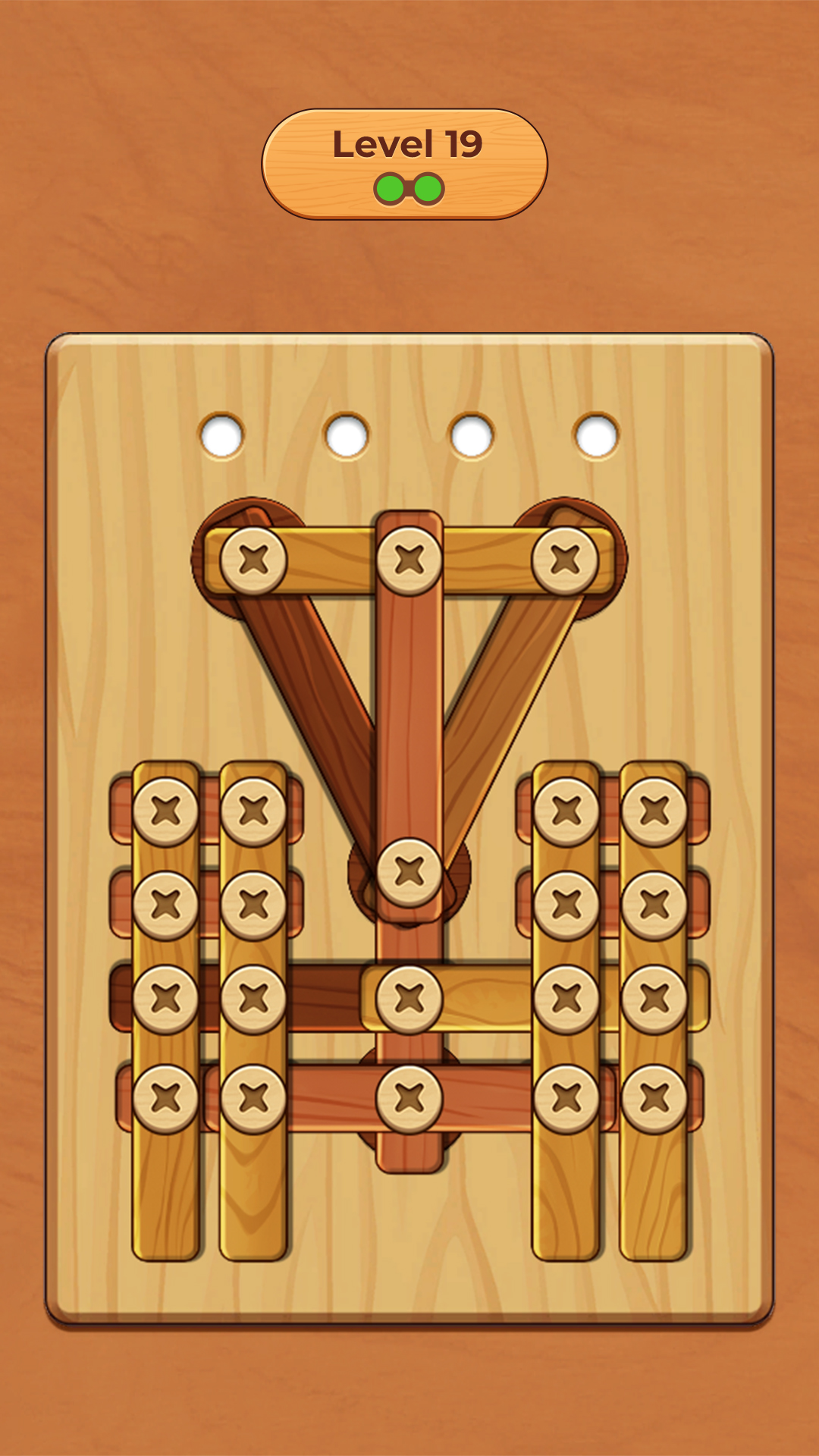 اسکرین شات 4 بازی Wood Screw Puzzle