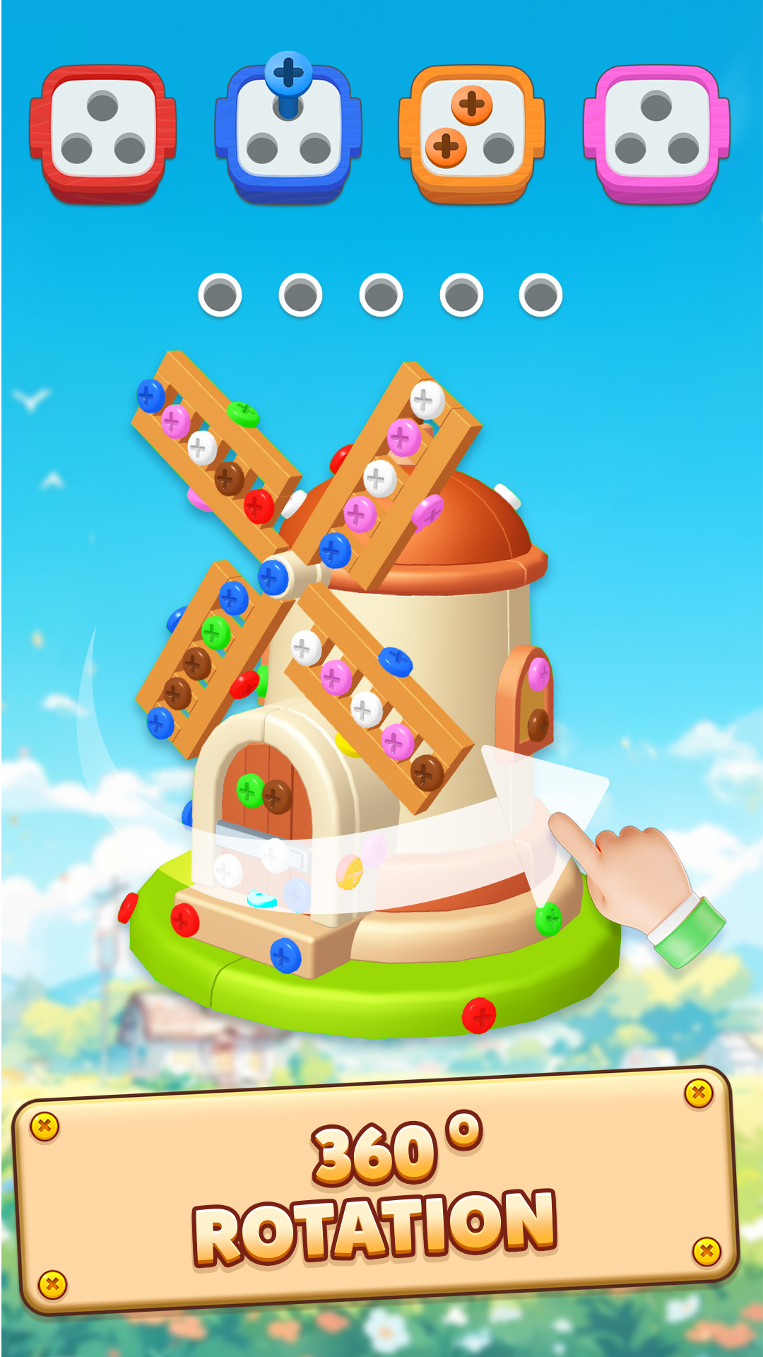 اسکرین شات 4 بازی Screwdom 3D