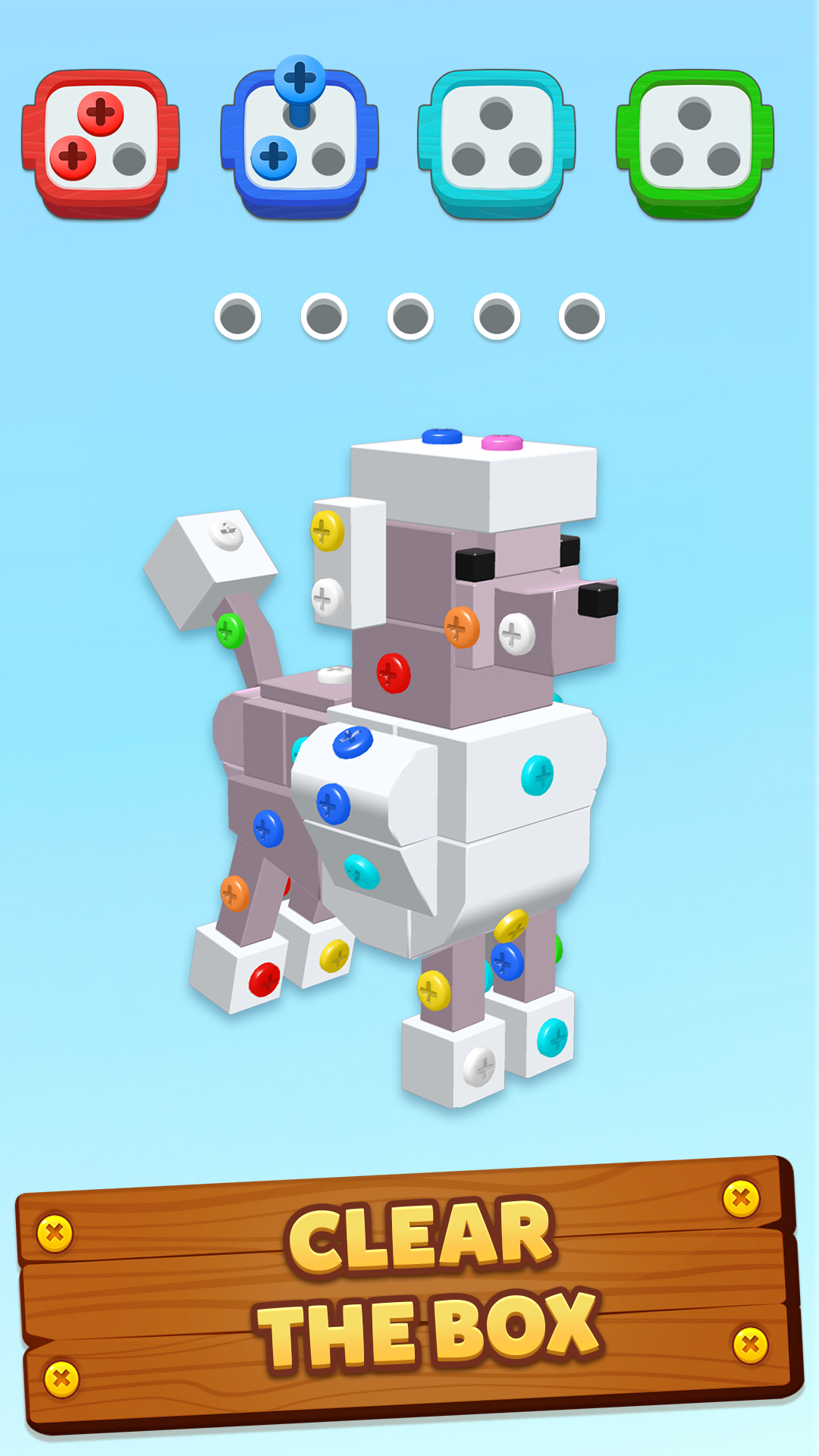 اسکرین شات 2 بازی Screwdom 3D