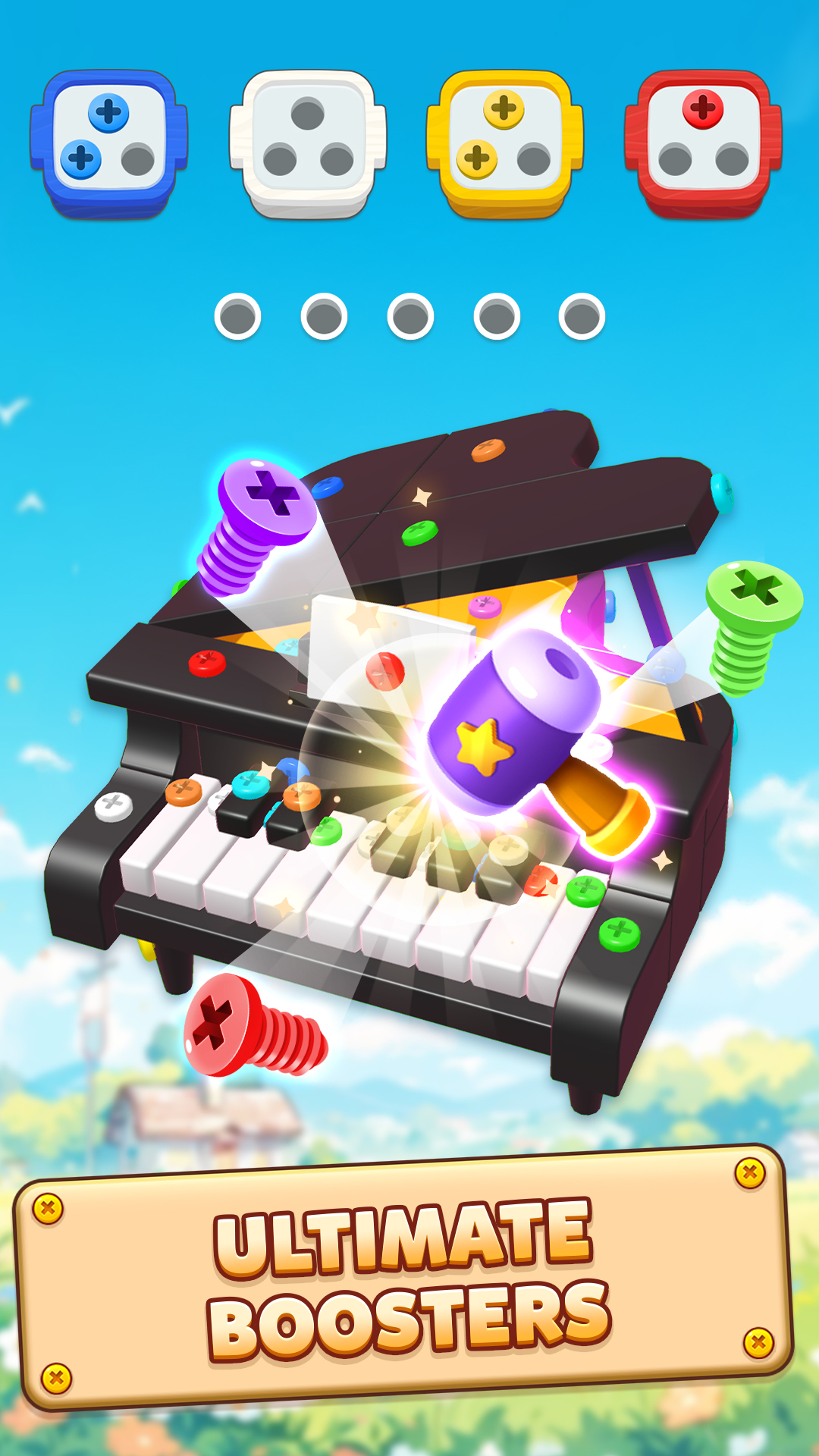 اسکرین شات 5 بازی Screwdom 3D