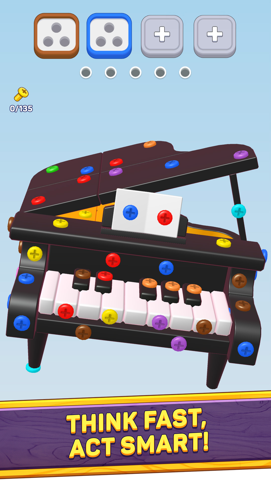اسکرین شات بازی Screwzle 3D: Screw Sort 6