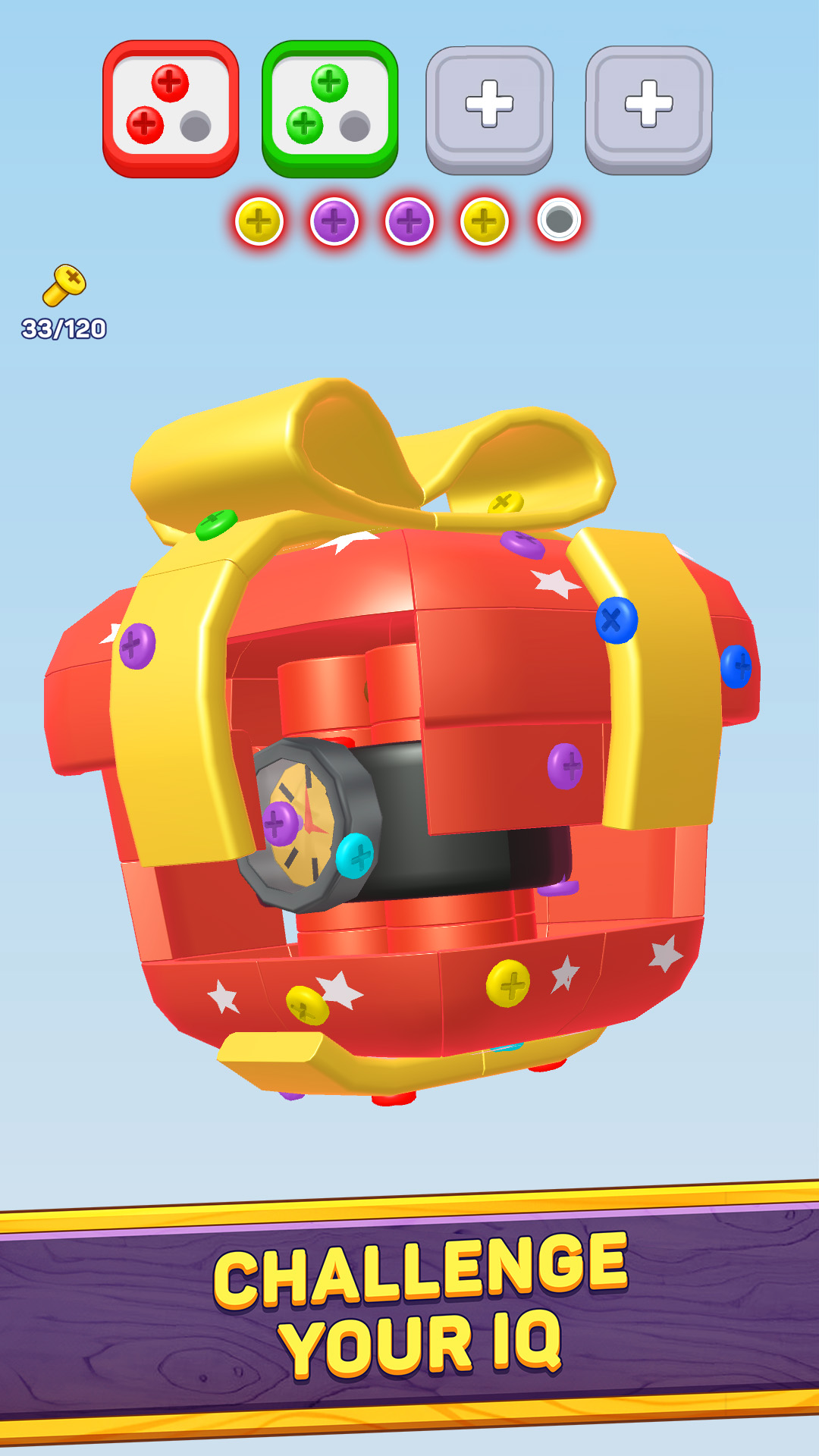 اسکرین شات بازی Screwzle 3D: Screw Sort 2