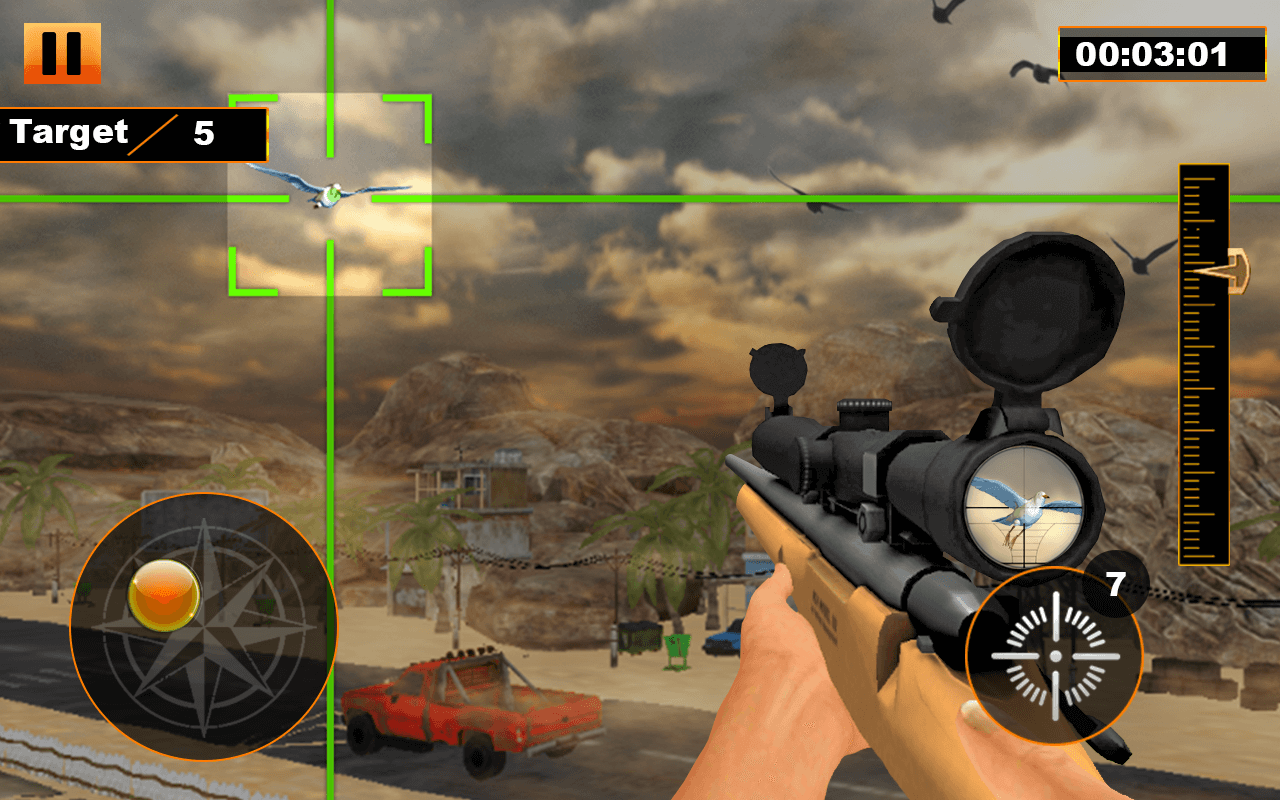 اسکرین شات 1 بازی Bird Hunter Sniper Shooter