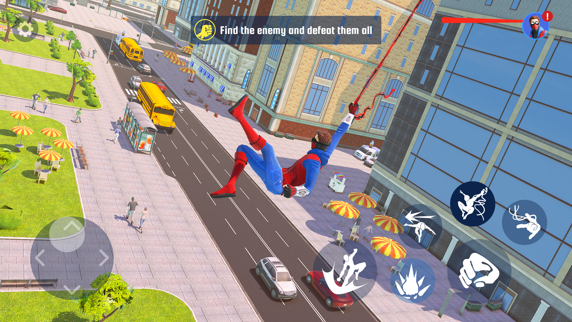 اسکرین شات 5 بازی Spider Fighting: Hero Game