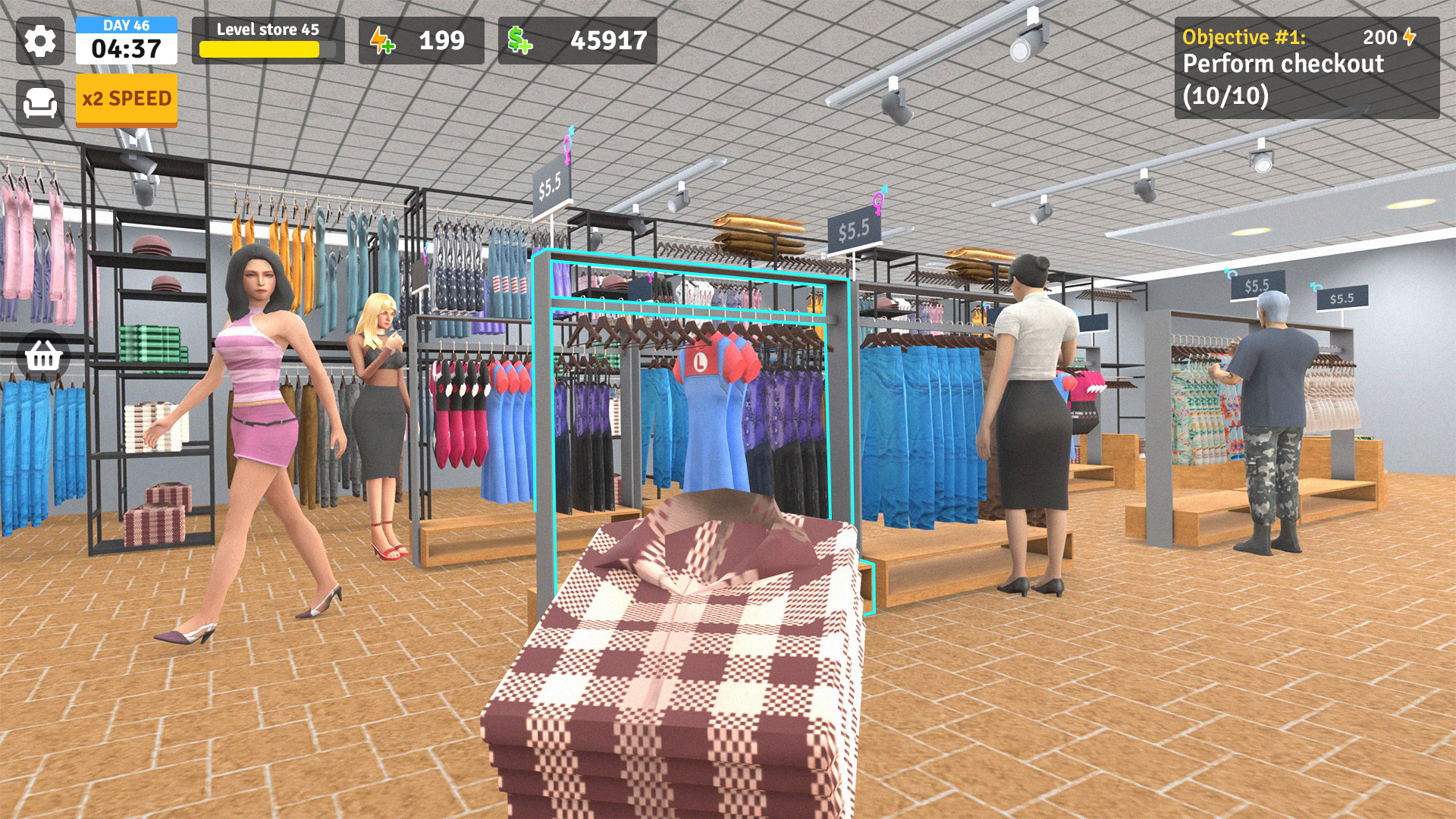 اسکرین شات 3 بازی Clothing Store Simulator