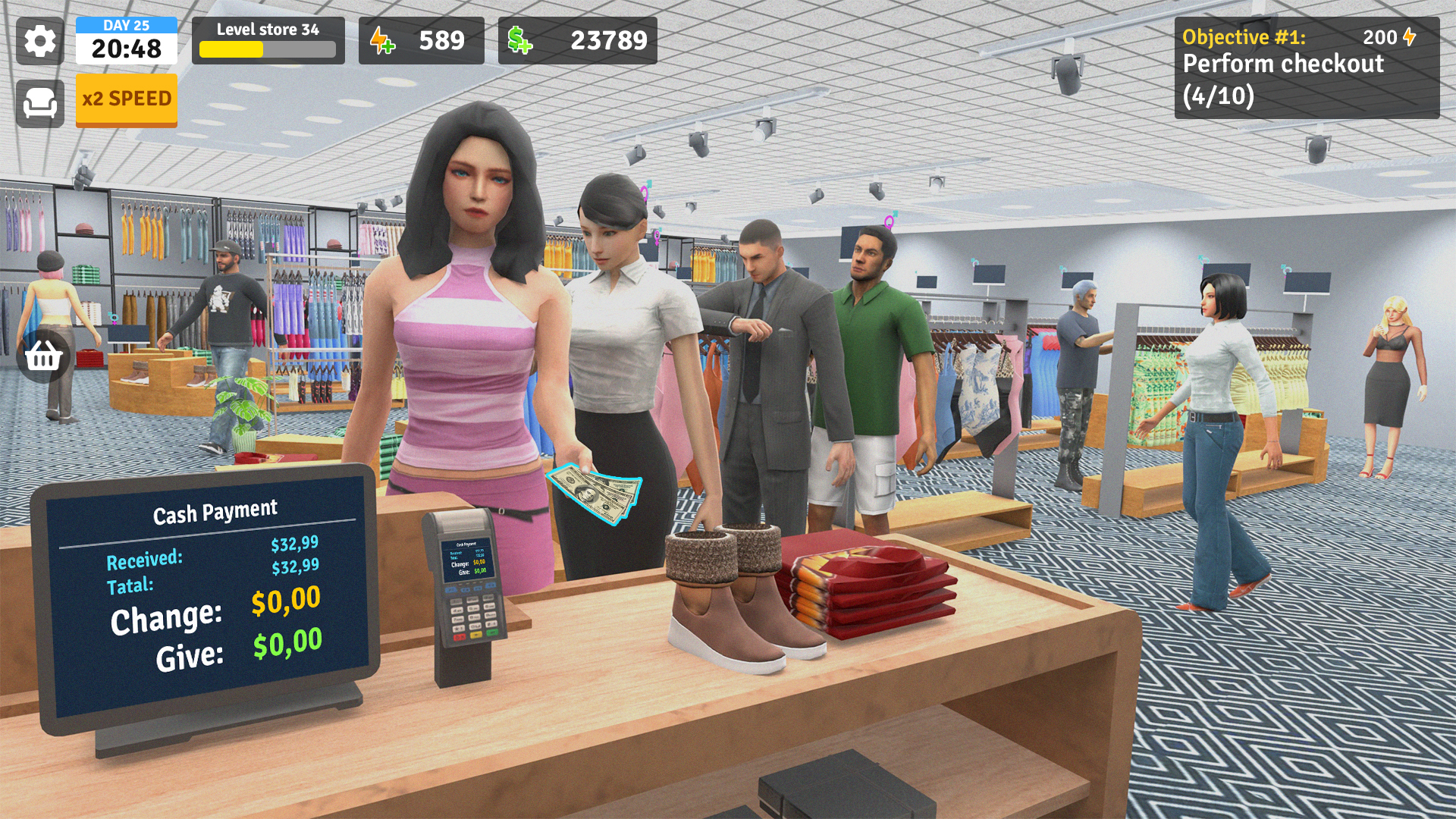 اسکرین شات 1 بازی Clothing Store Simulator