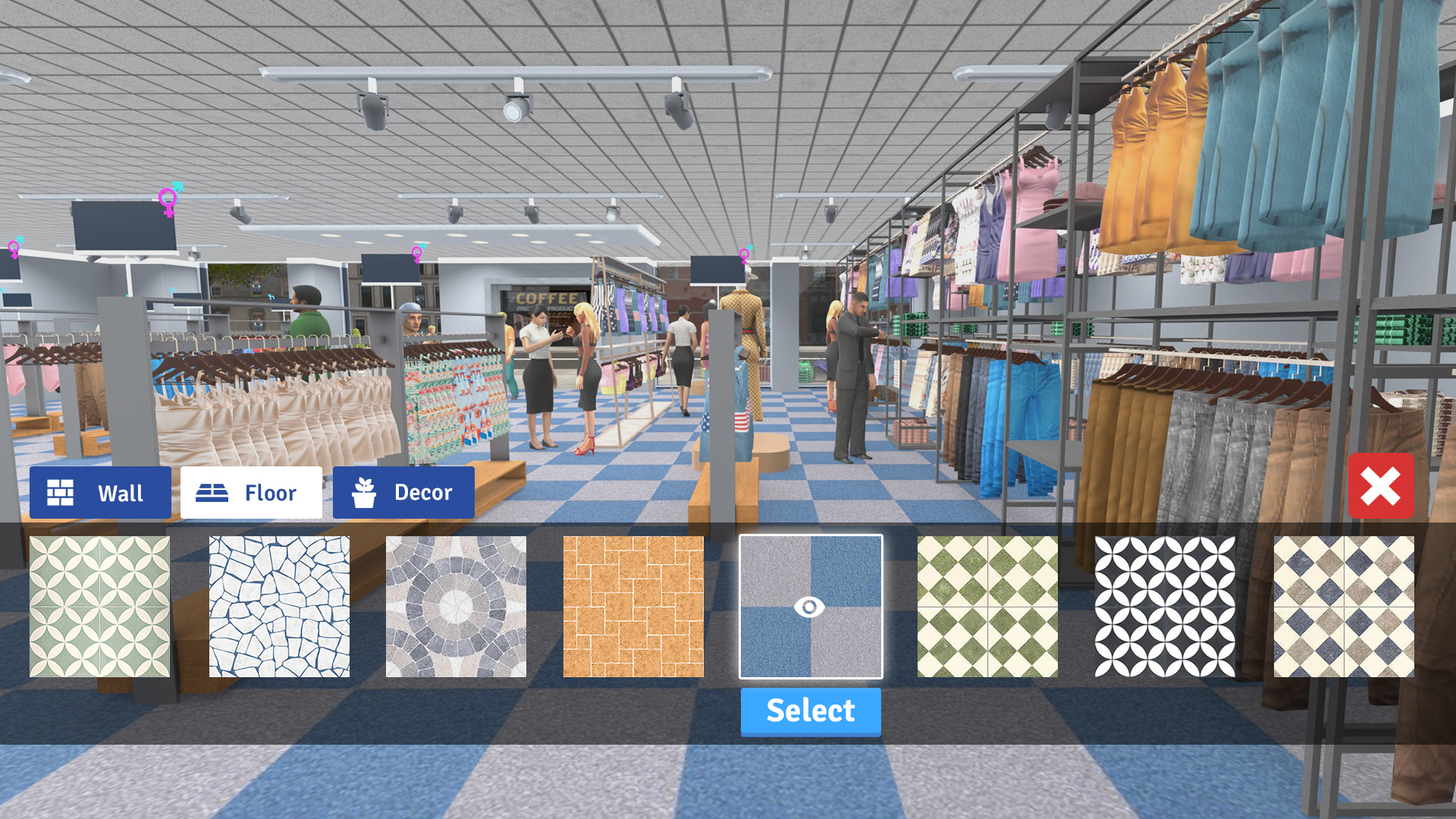 اسکرین شات 6 بازی Clothing Store Simulator