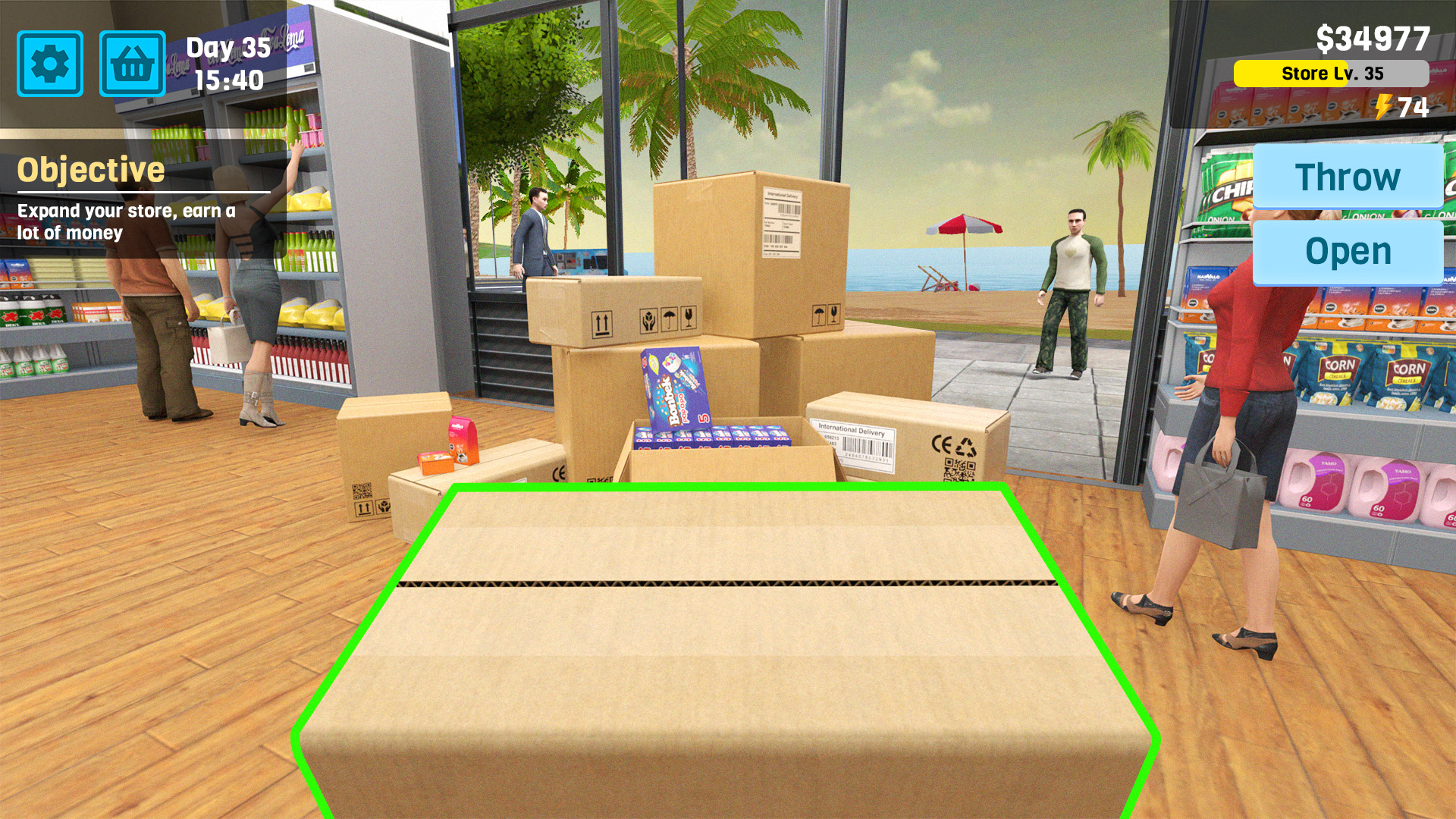 اسکرین شات 4 بازی Manage Supermarket Simulator