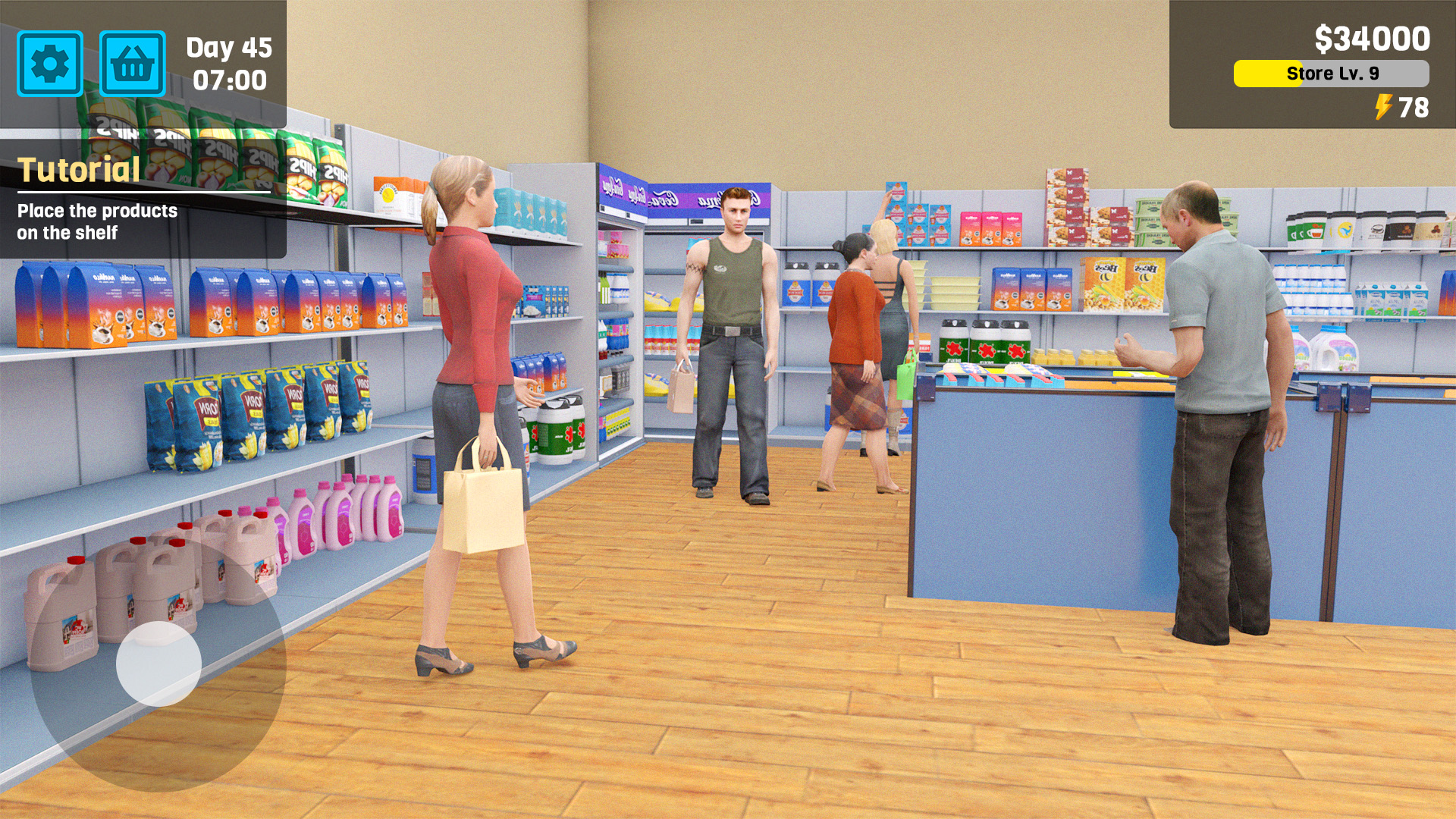 اسکرین شات 8 بازی Manage Supermarket Simulator