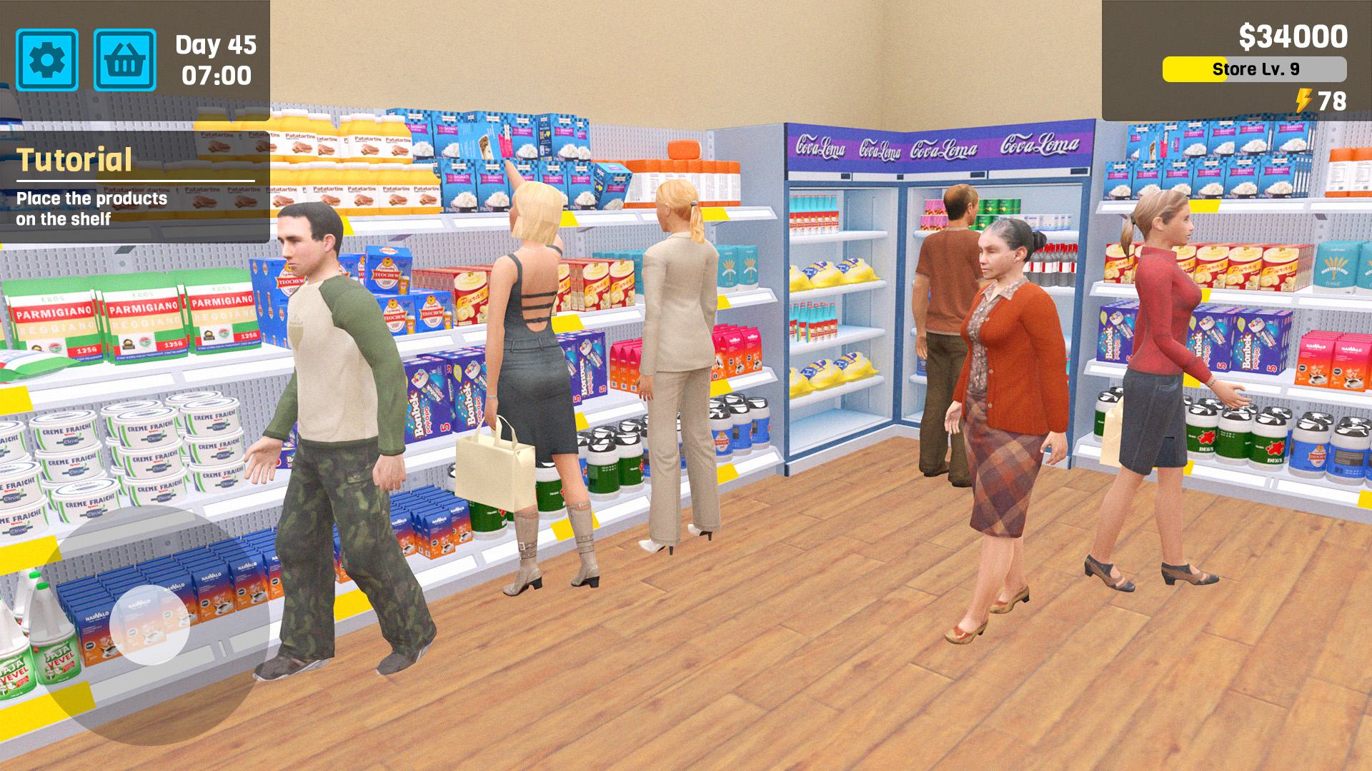 اسکرین شات 6 بازی Manage Supermarket Simulator