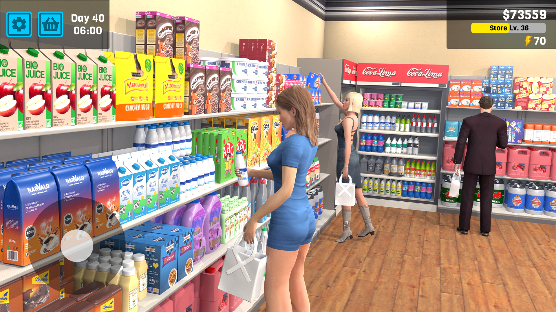 اسکرین شات 3 بازی Supermarket Simulator Store